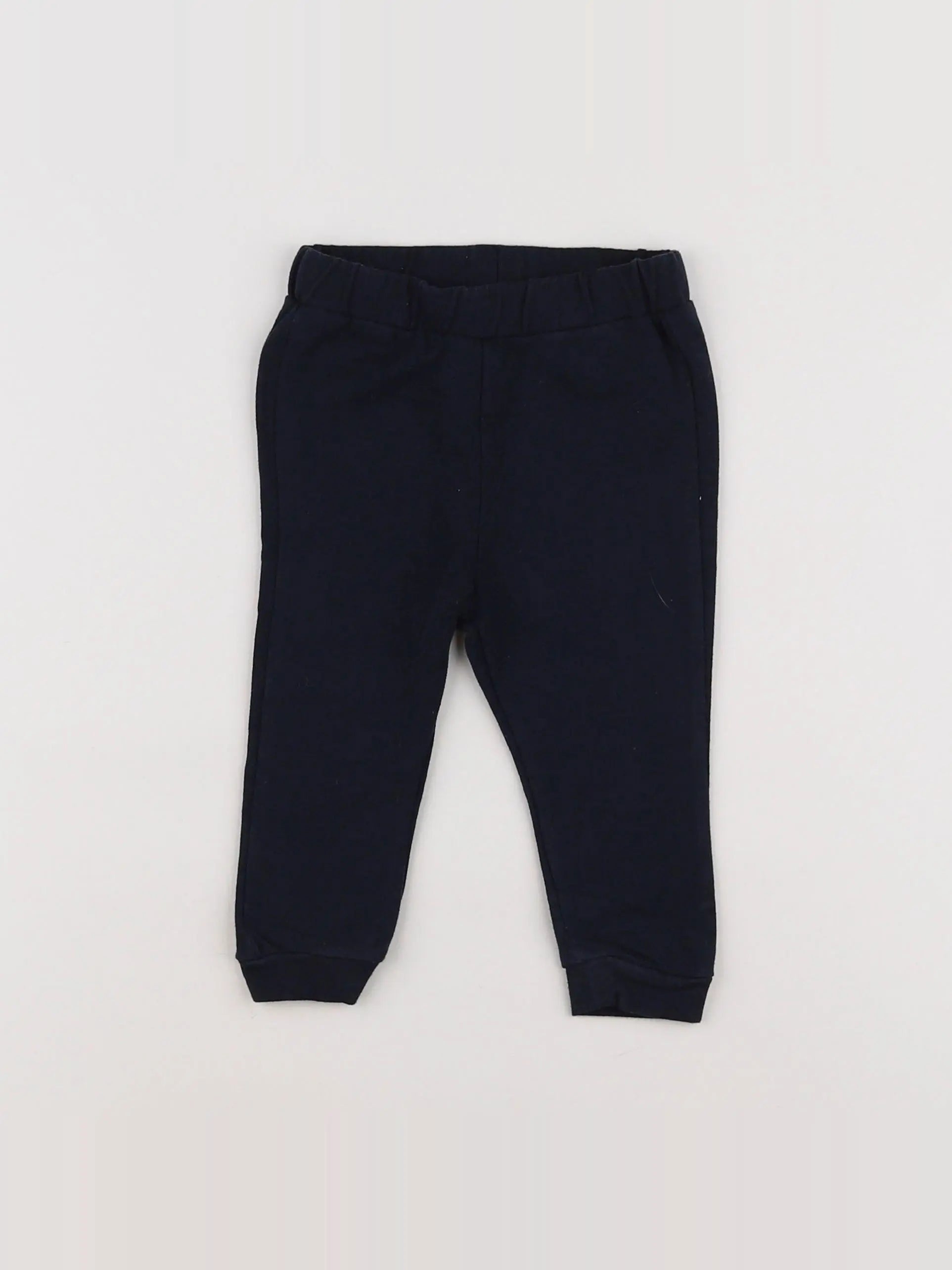 H&M - pantalon bleu - 6/9 mois