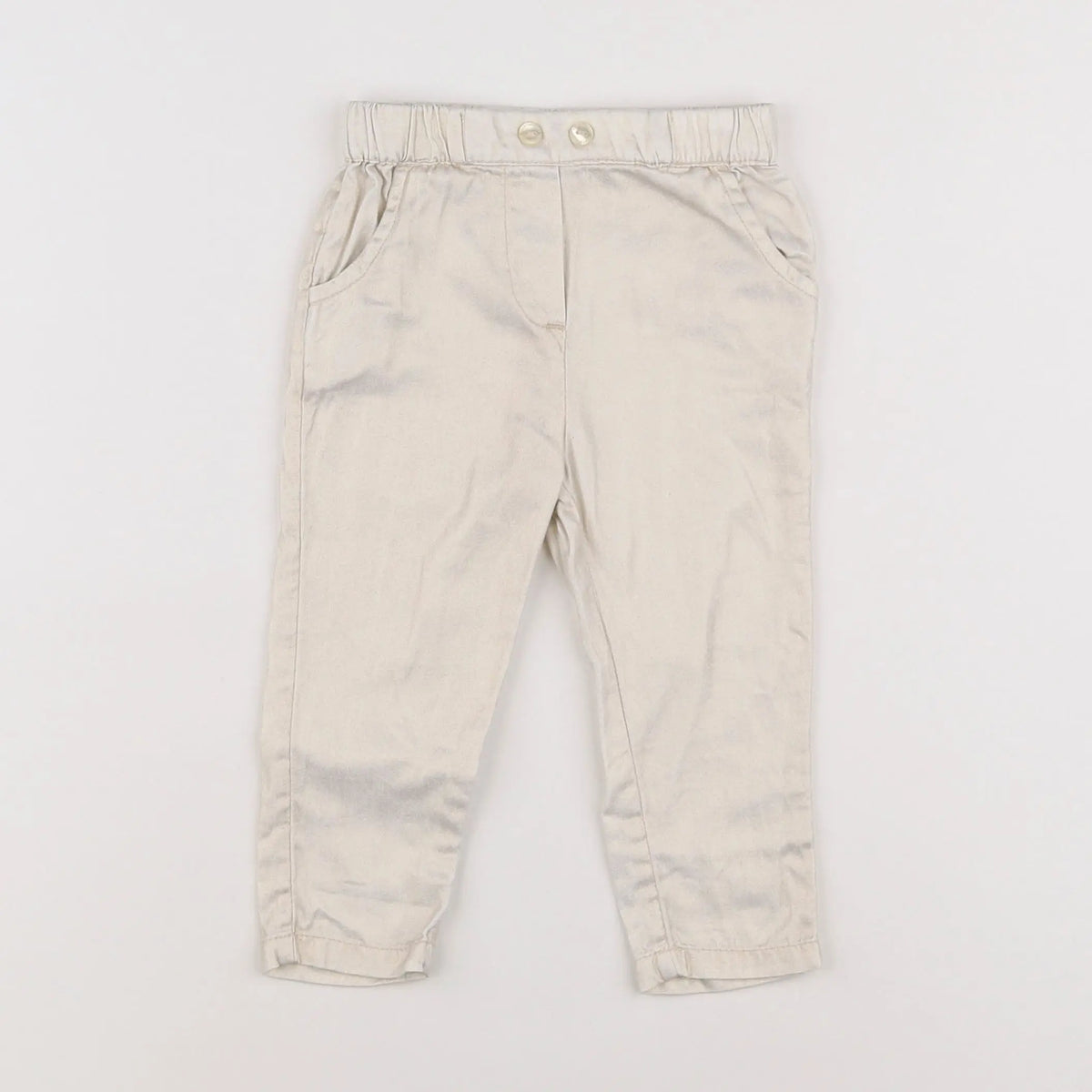 Vertbaudet - pantalon or - 18 mois