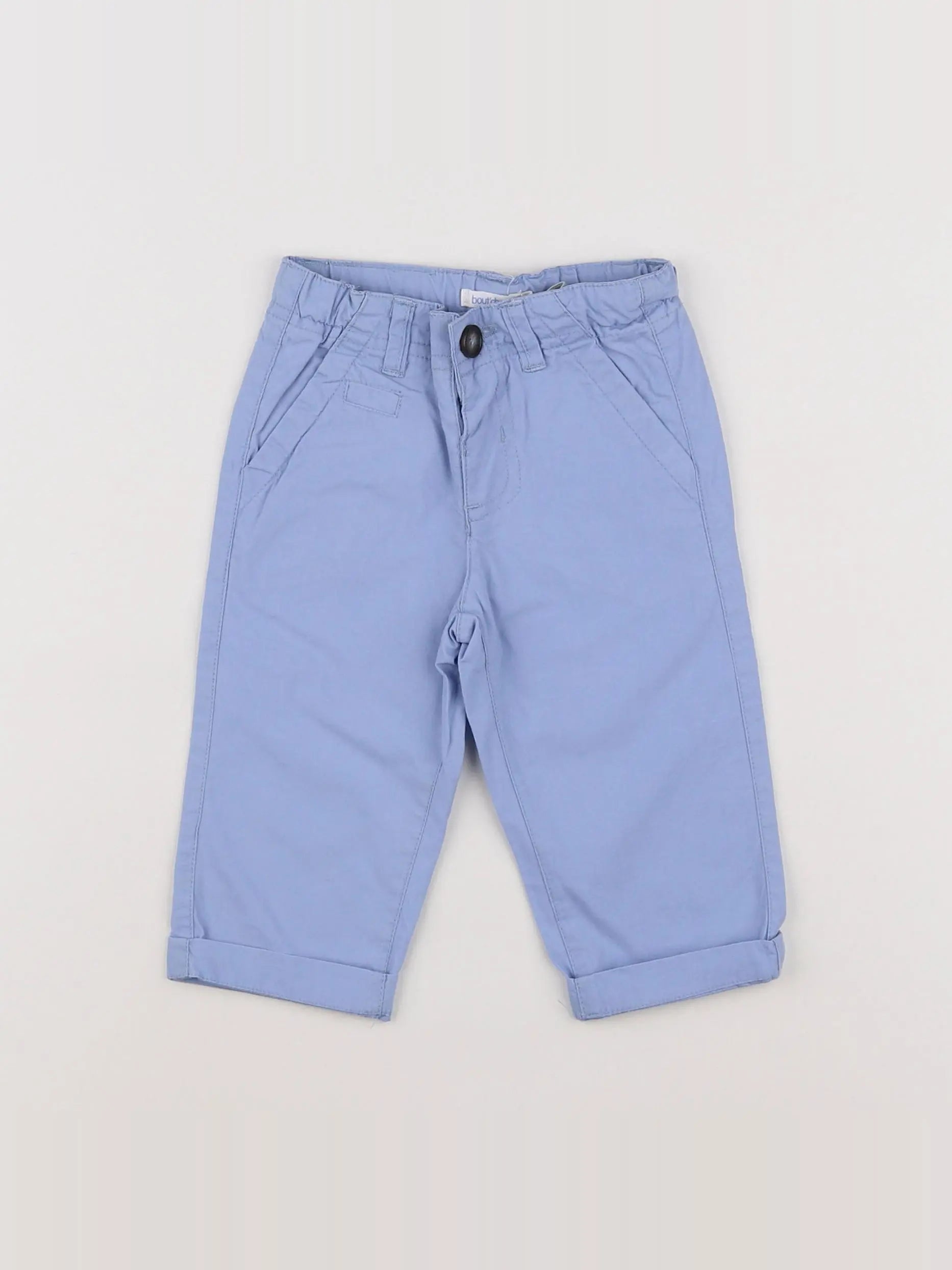 Boutchou - pantalon bleu - 6 mois