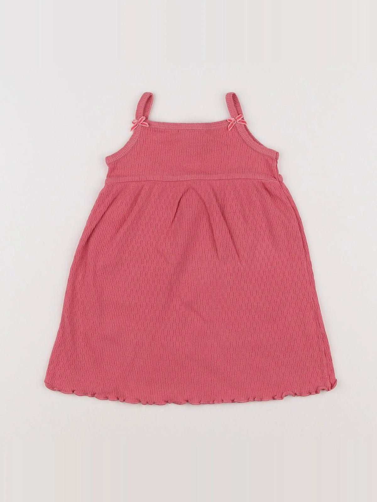 Petit Bateau - robe rose - 6 mois