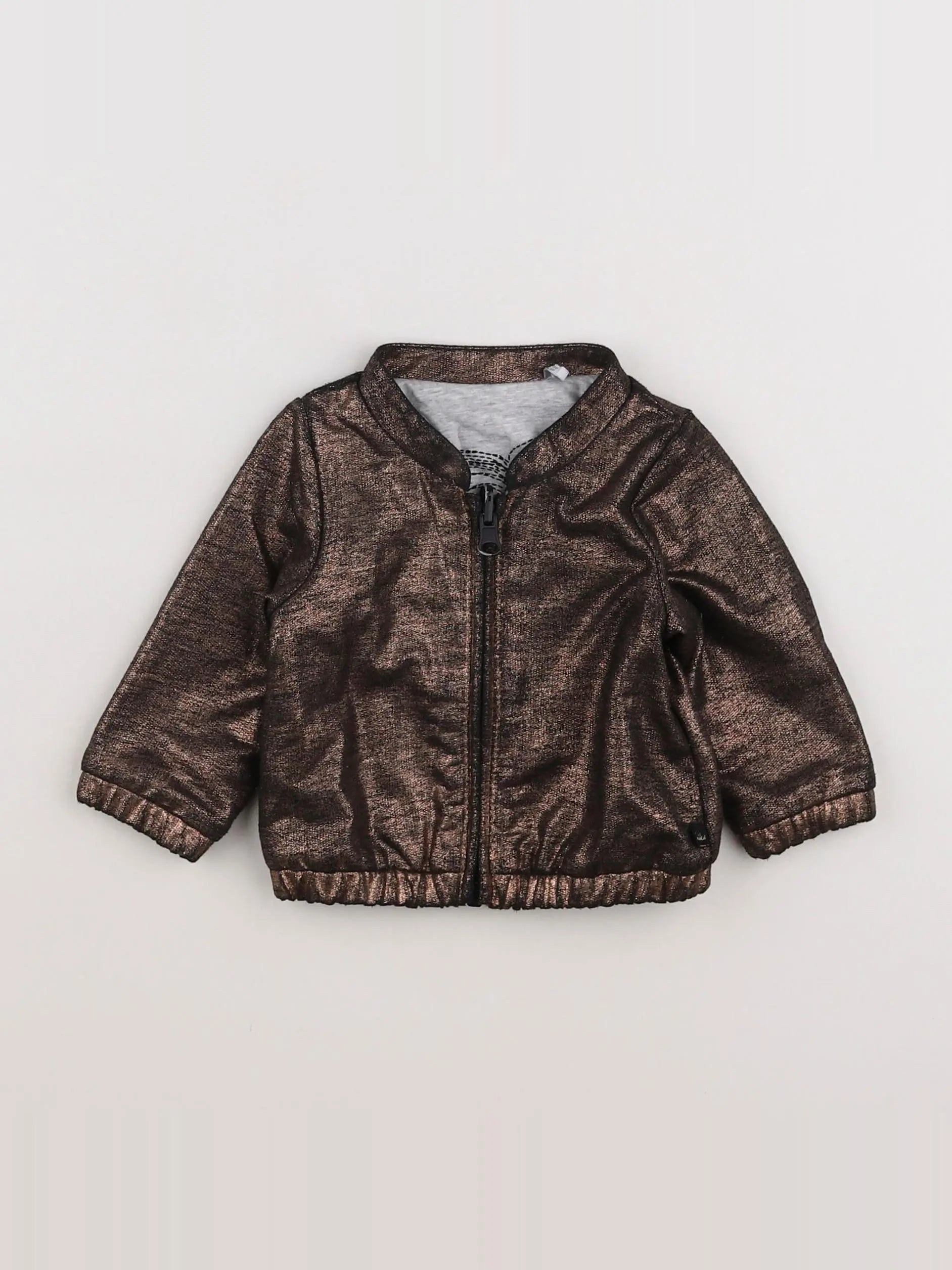 IKKS - veste bronze - 6 mois