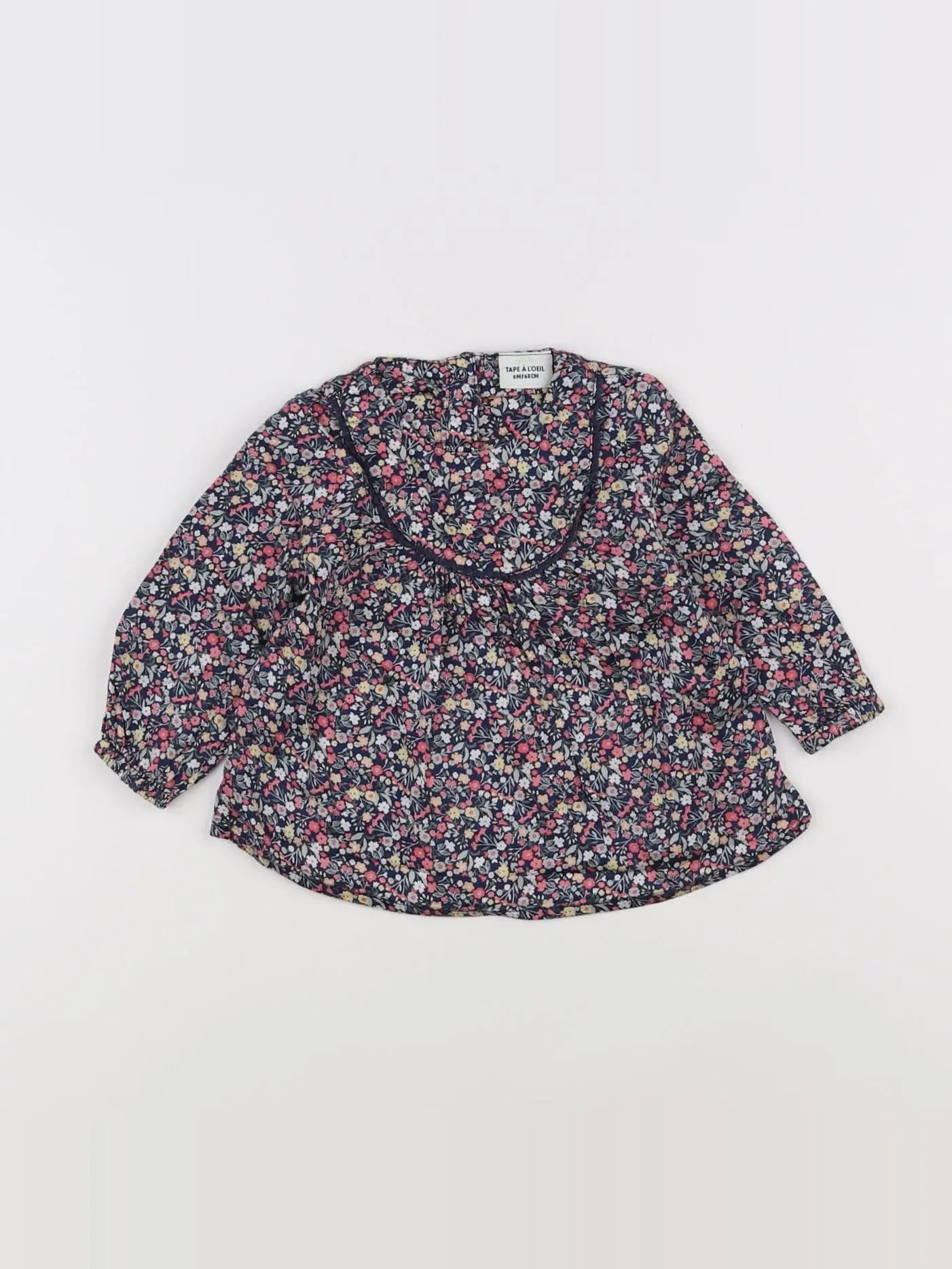 Tape à l'oeil - blouse multicolore - 6 mois