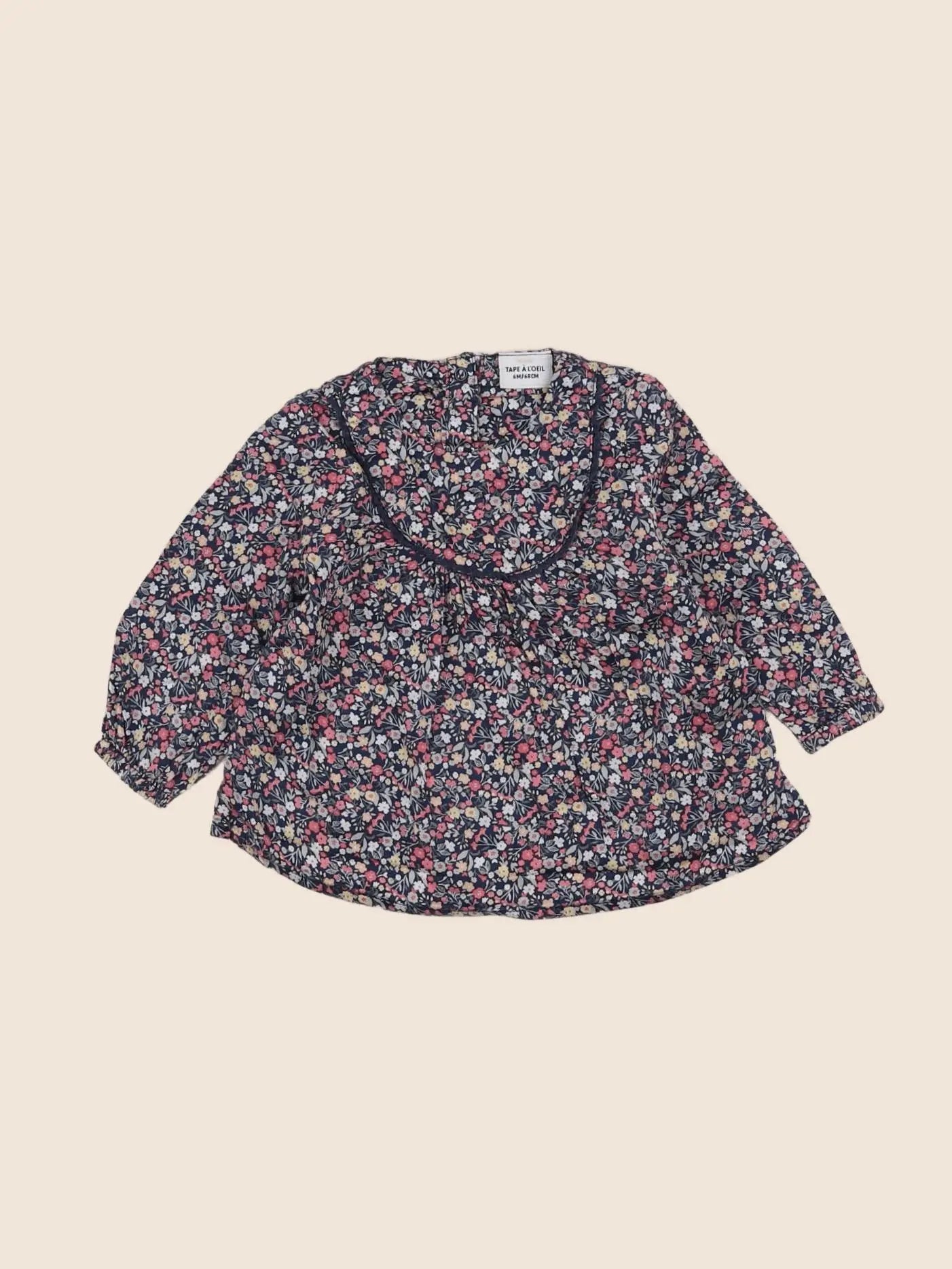 Tape à l'oeil - blouse multicolore - 6 mois