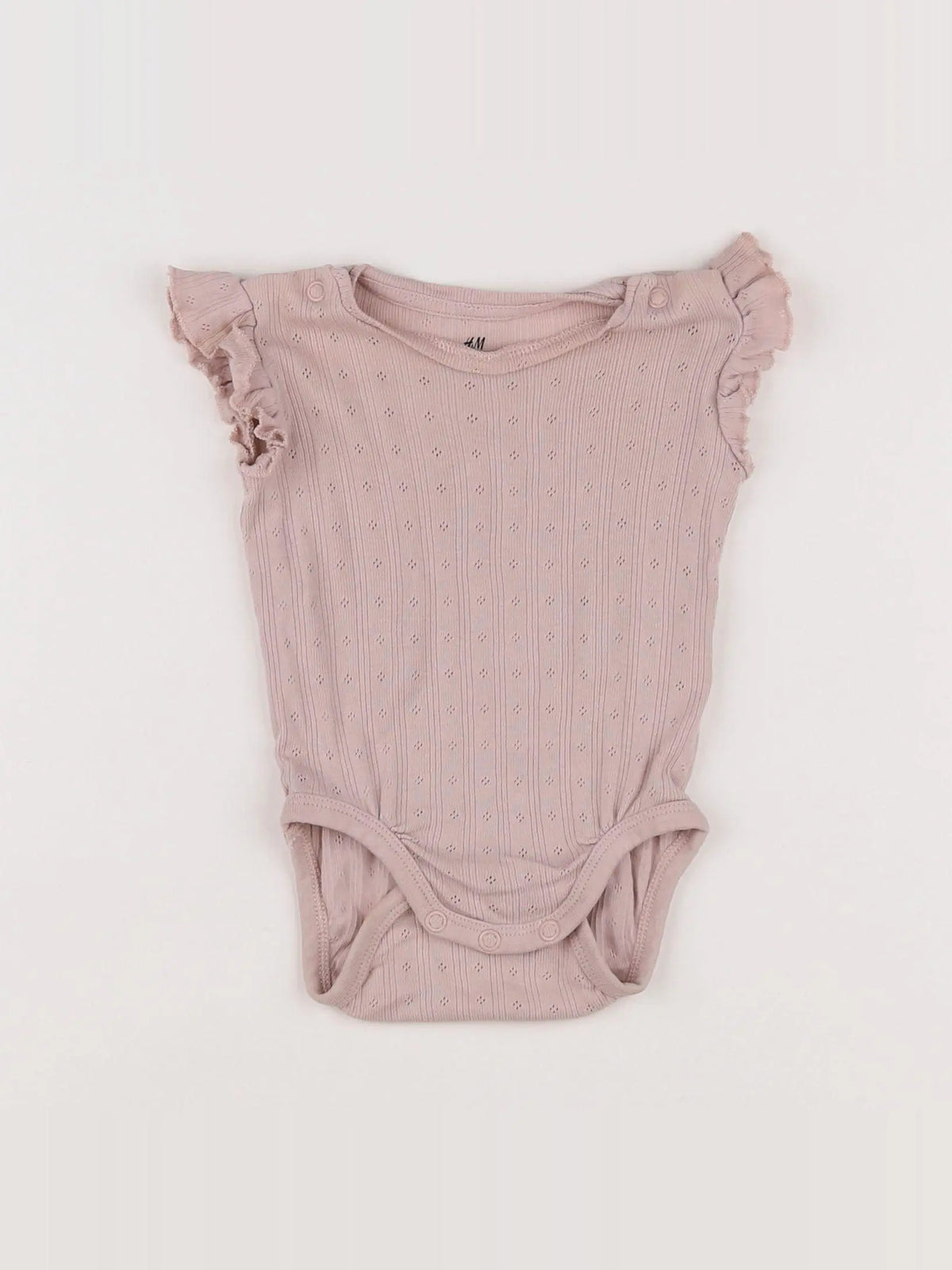 H&M - body rose - 3 mois