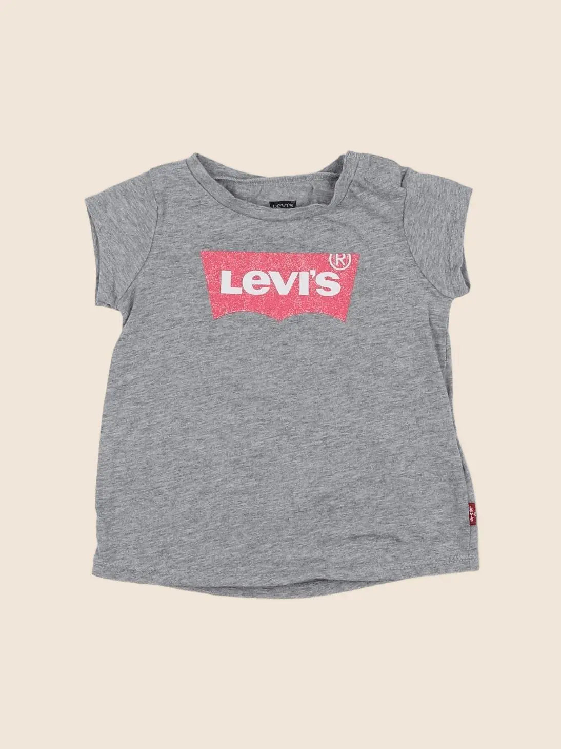 Levi's - tee-shirt gris, argent - 12 mois
