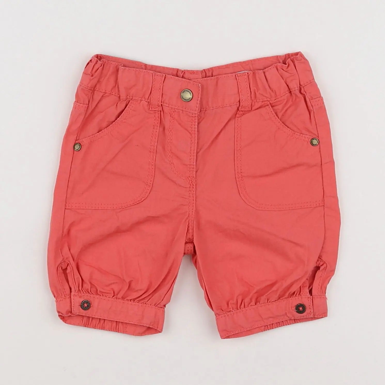 Vertbaudet - short rose - 12 mois