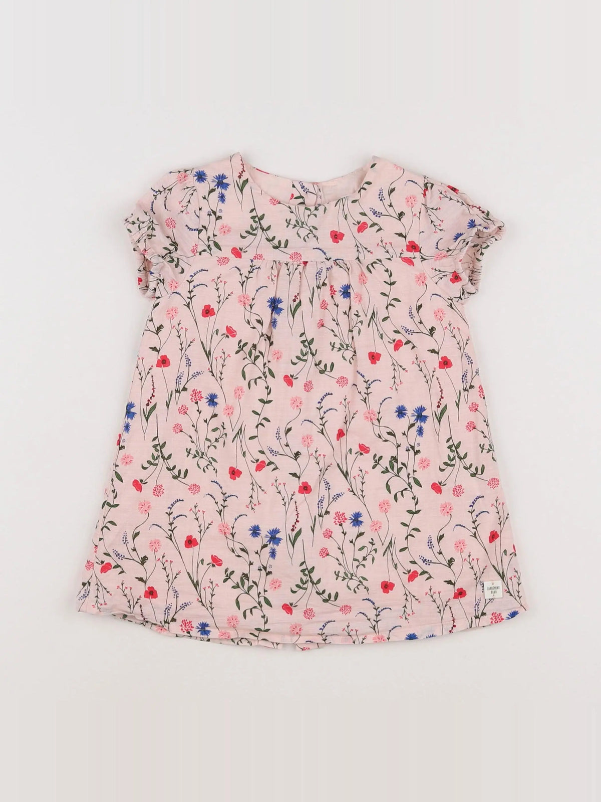Carrément Beau - robe rose - 12 mois