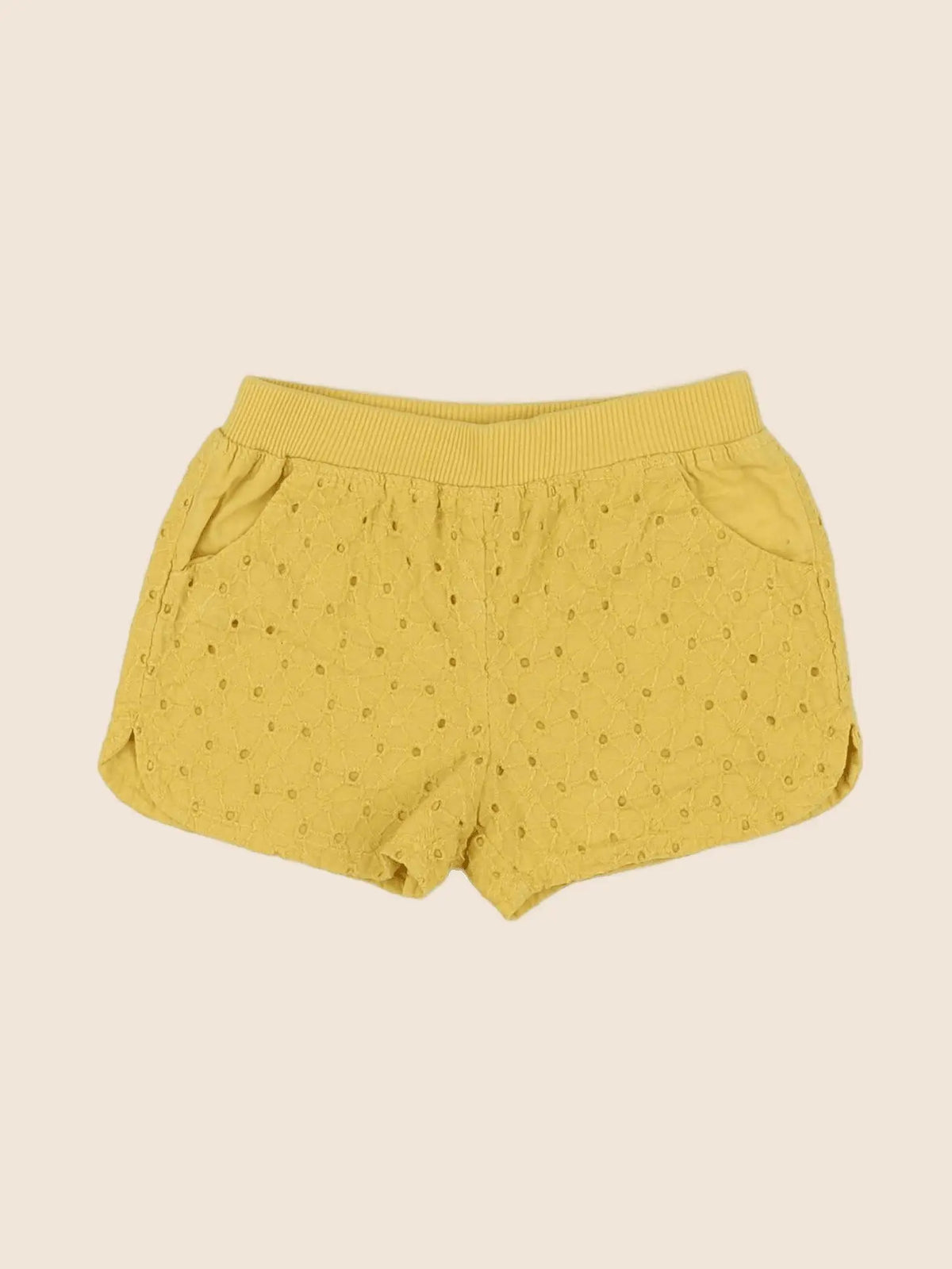 Vertbaudet - short jaune - 9 mois