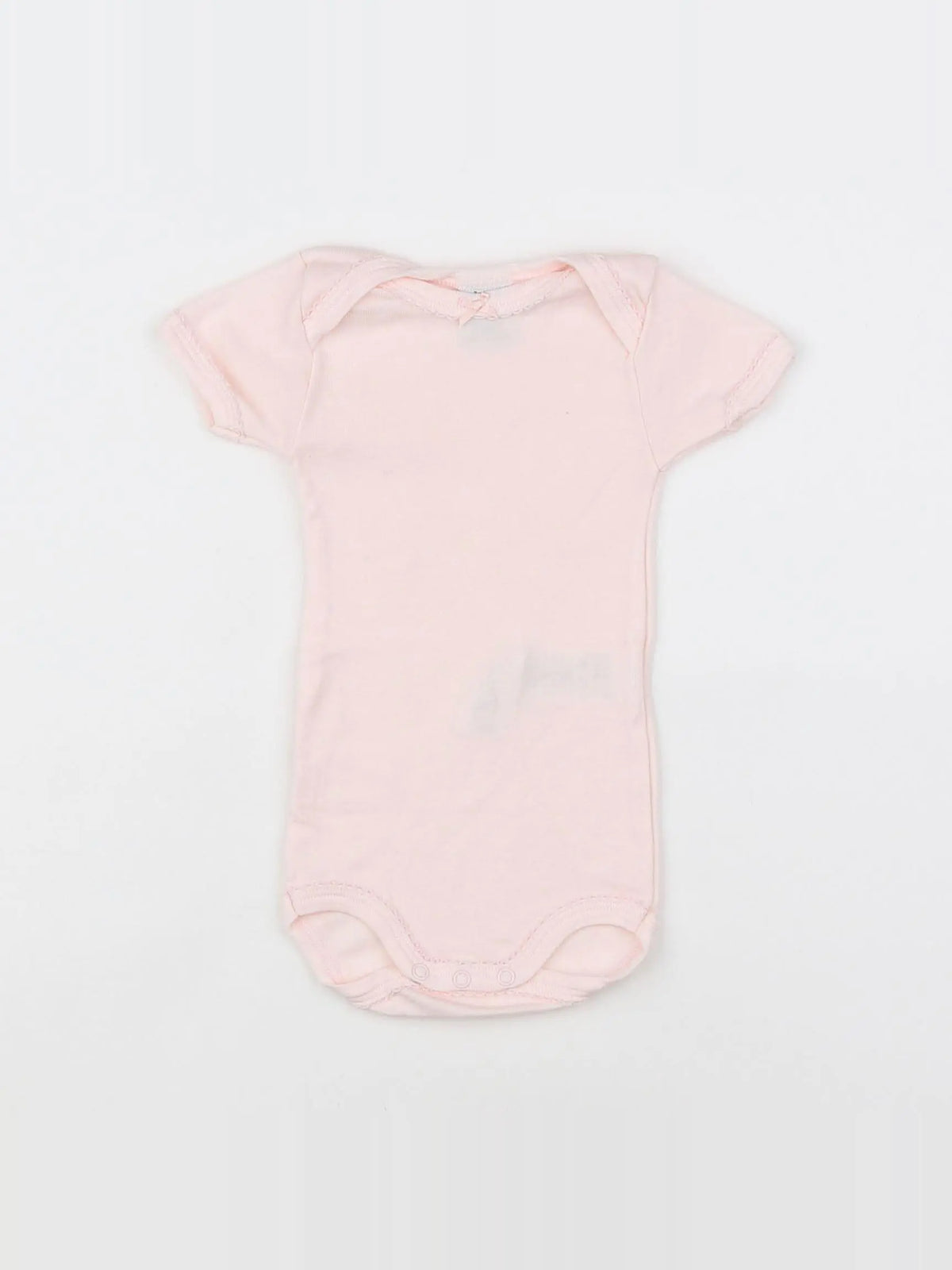 Petit Bateau - body rose - 3 mois