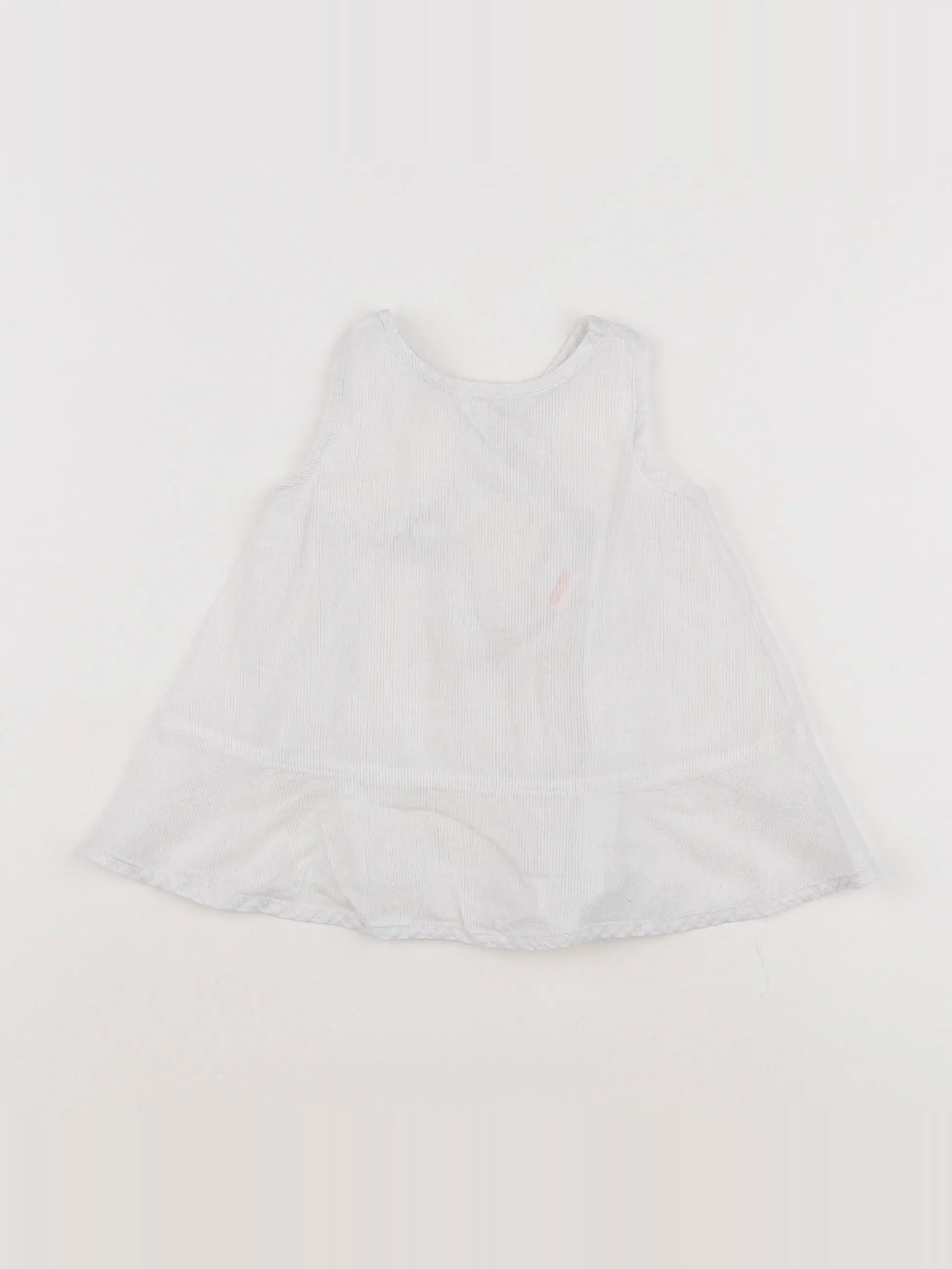 Mango - blouse blanc, argent - 12/18 mois