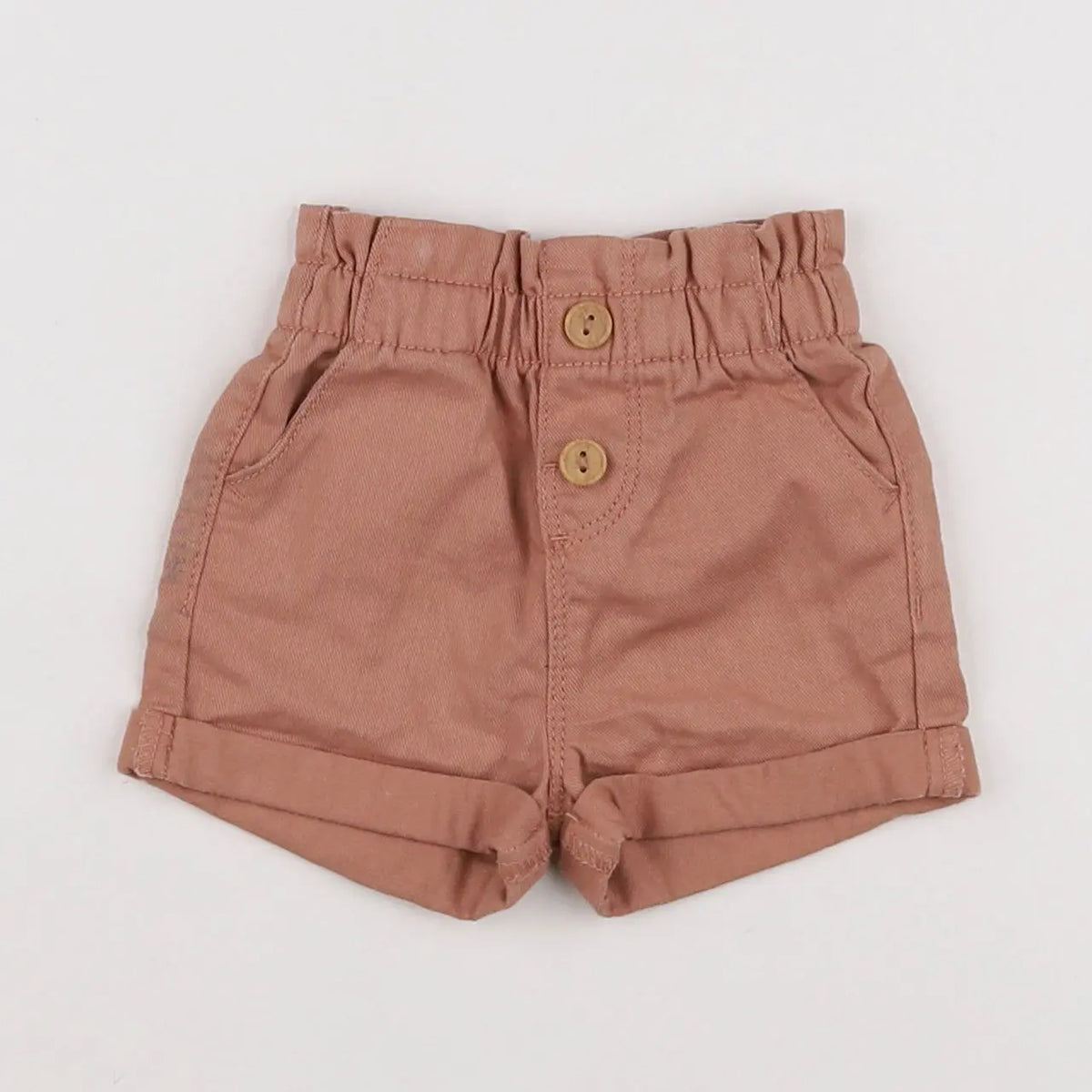 Vertbaudet - short rose - 3 mois