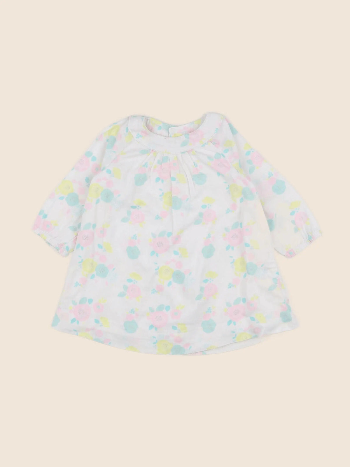 Vertbaudet - robe multicolore - 6 mois