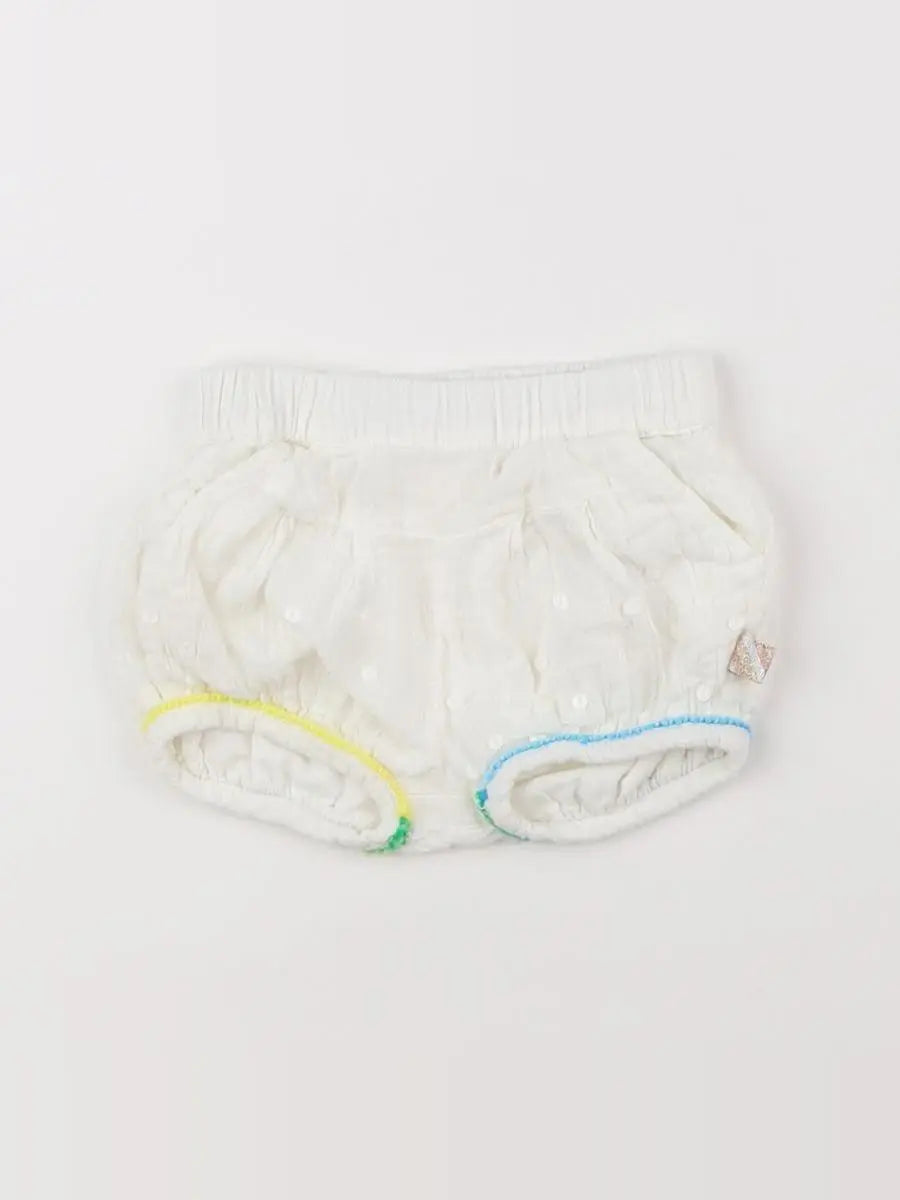 Billie Blush - bloomer blanc - 6 mois