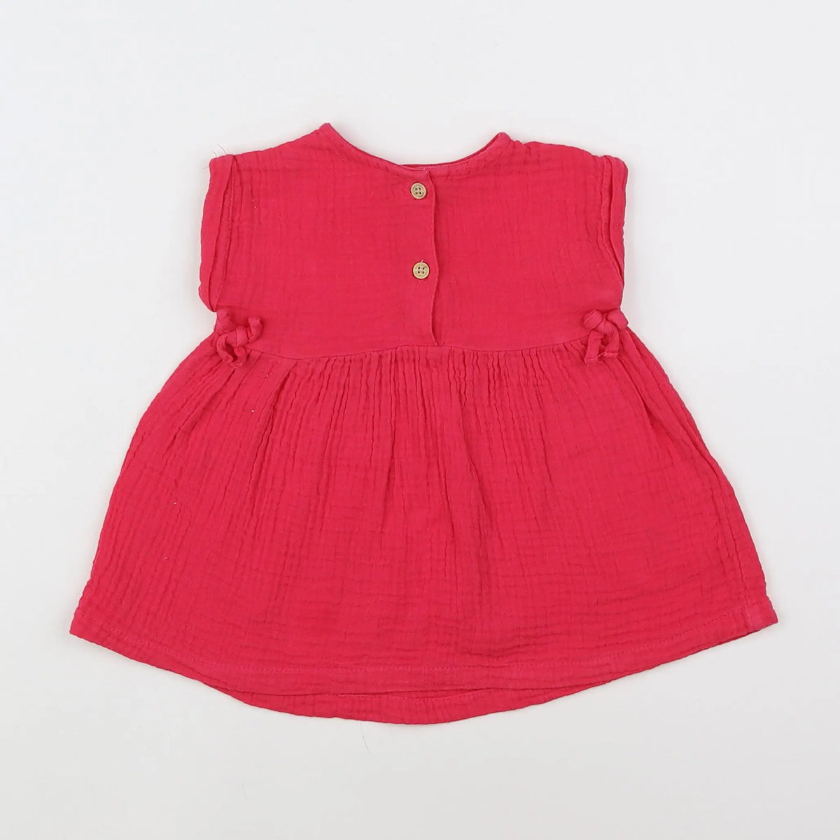 Vertbaudet - robe rose - 6 mois