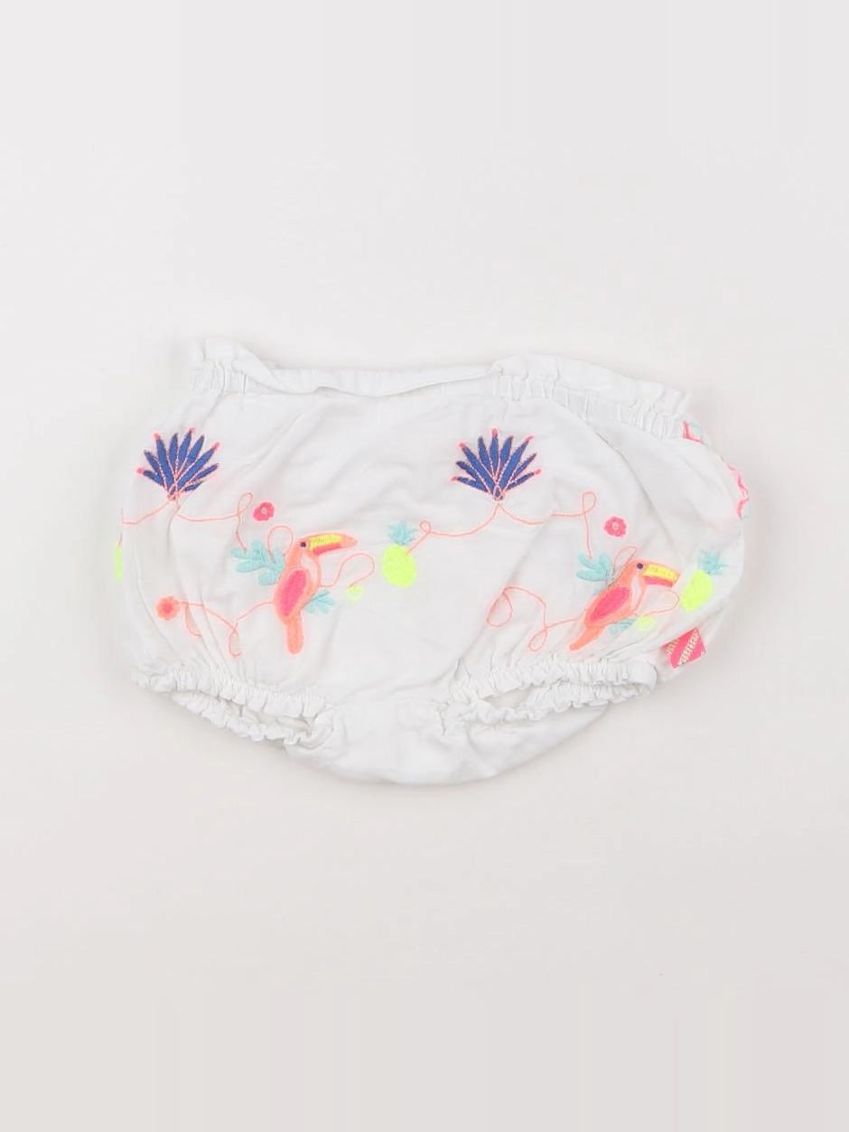 Billie Blush - bloomer blanc - 6 mois