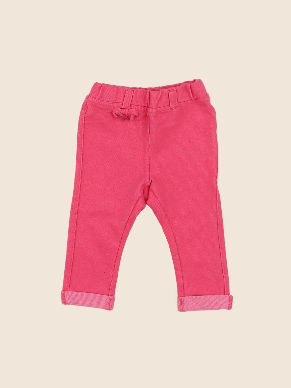 Vertbaudet - jegging rose - 6 mois