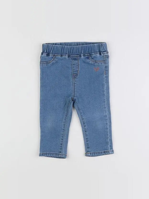 Manor Kids - jegging bleu - 6 mois