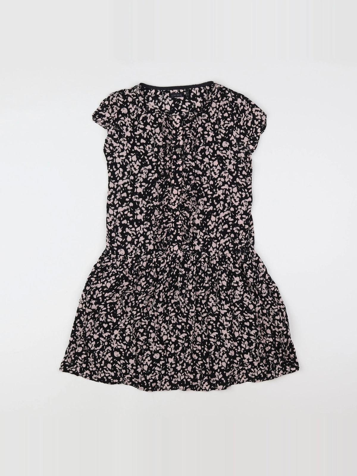 IKKS - robe noir - 8 ans