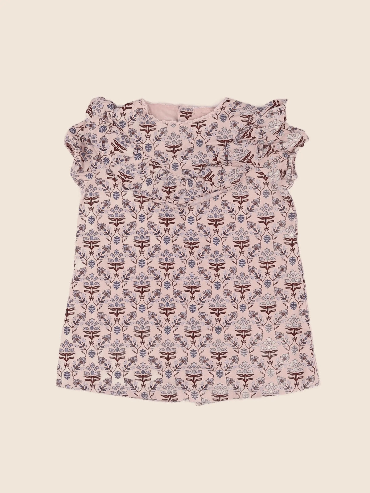 Little Cigogne - robe rose - 18 mois