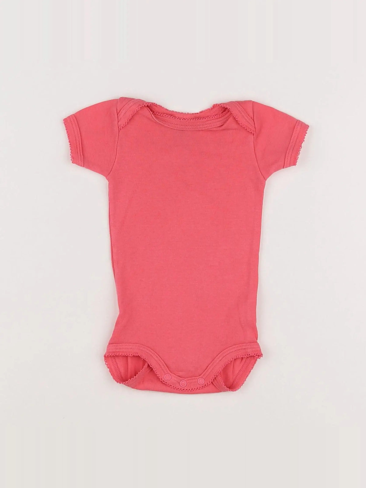 Petit Bateau - body rose - 3 mois