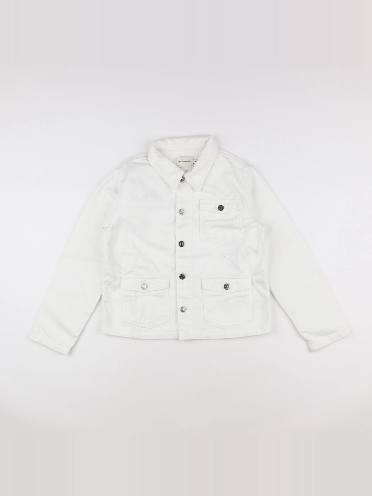 The new society - veste blanc - 12 ans