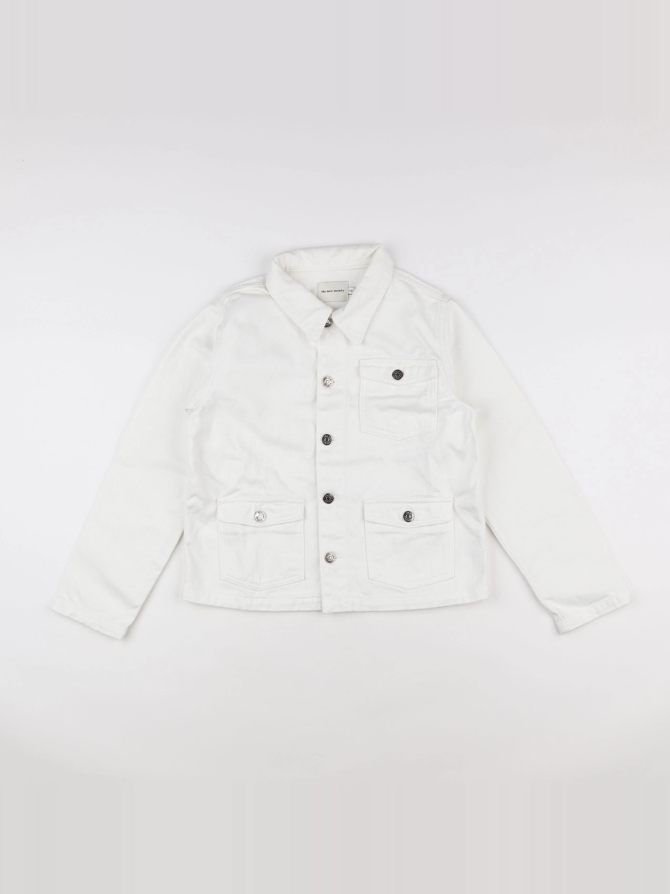 The new society - veste blanc - 12 ans