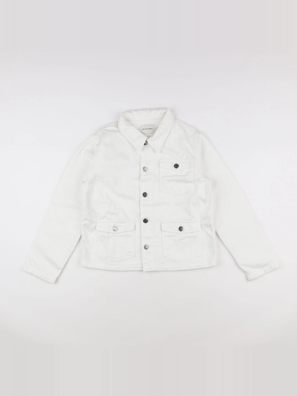 The new society - veste blanc - 12 ans