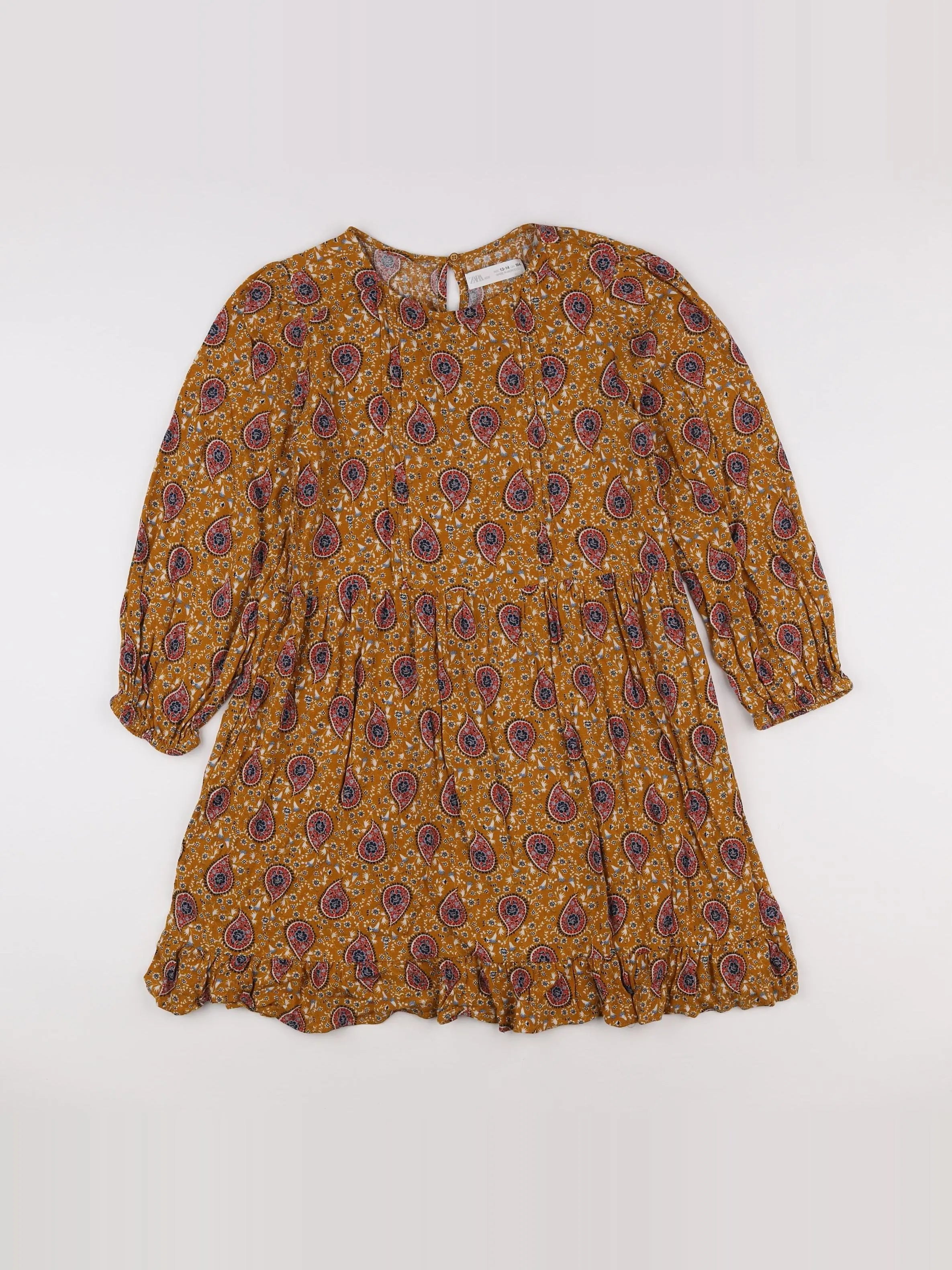 Zara - robe multicolore - 13/14 ans