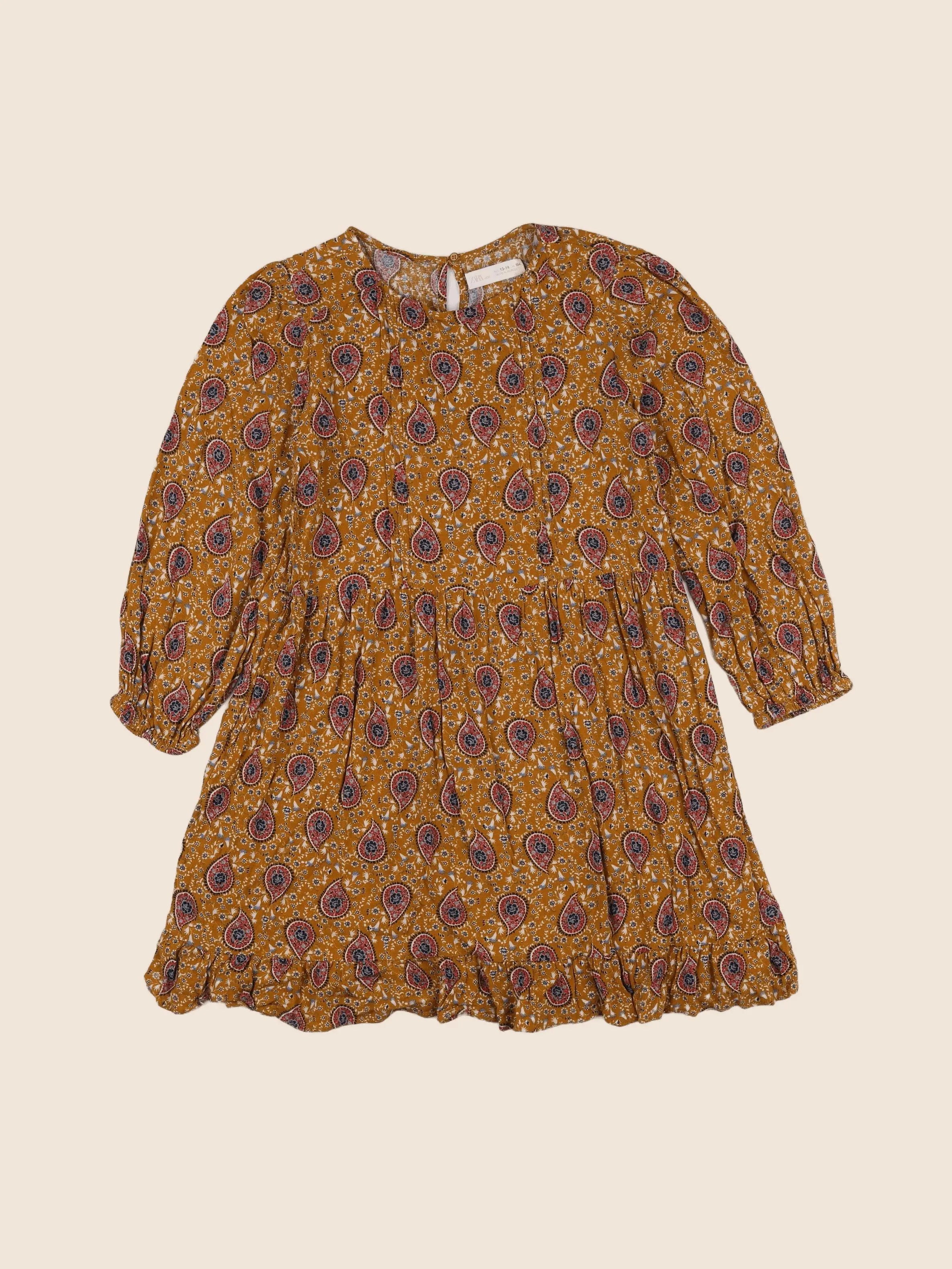 Zara - robe multicolore - 13/14 ans