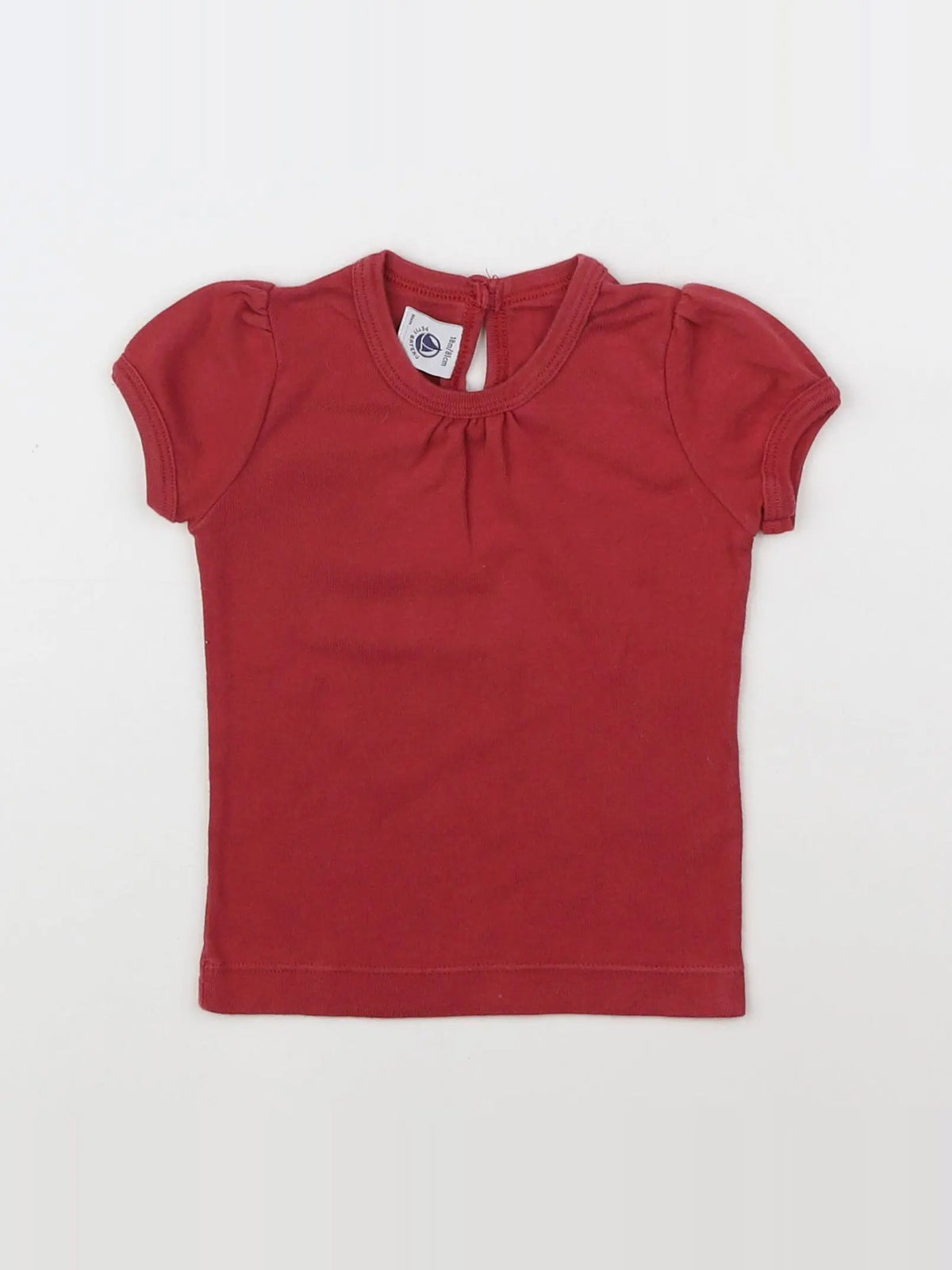 Petit Bateau - tee-shirt rose - 18 mois