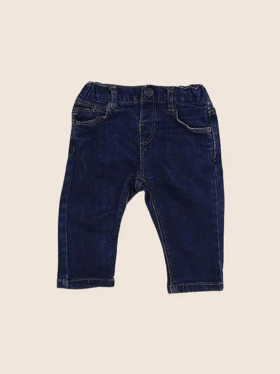 Zara - pantalon bleu - 3/6 mois