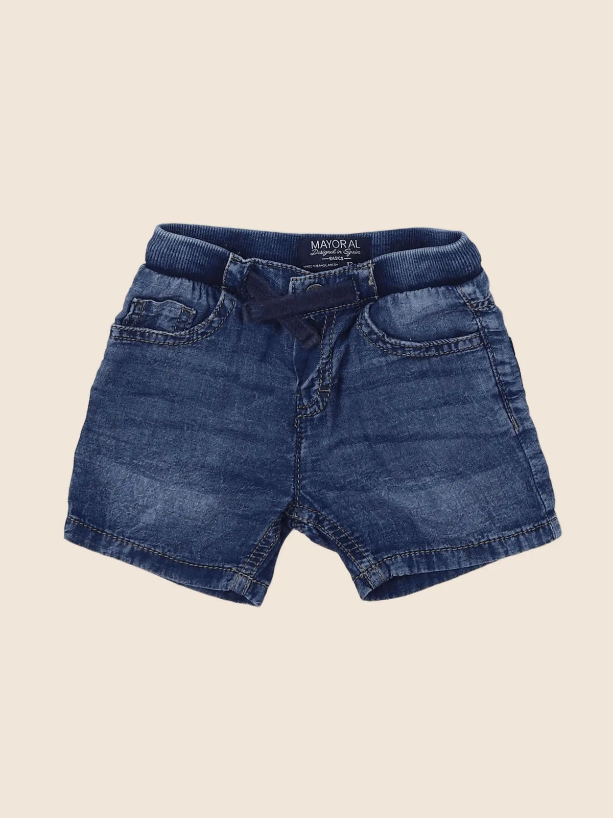 Mayoral - short bleu - 12 mois