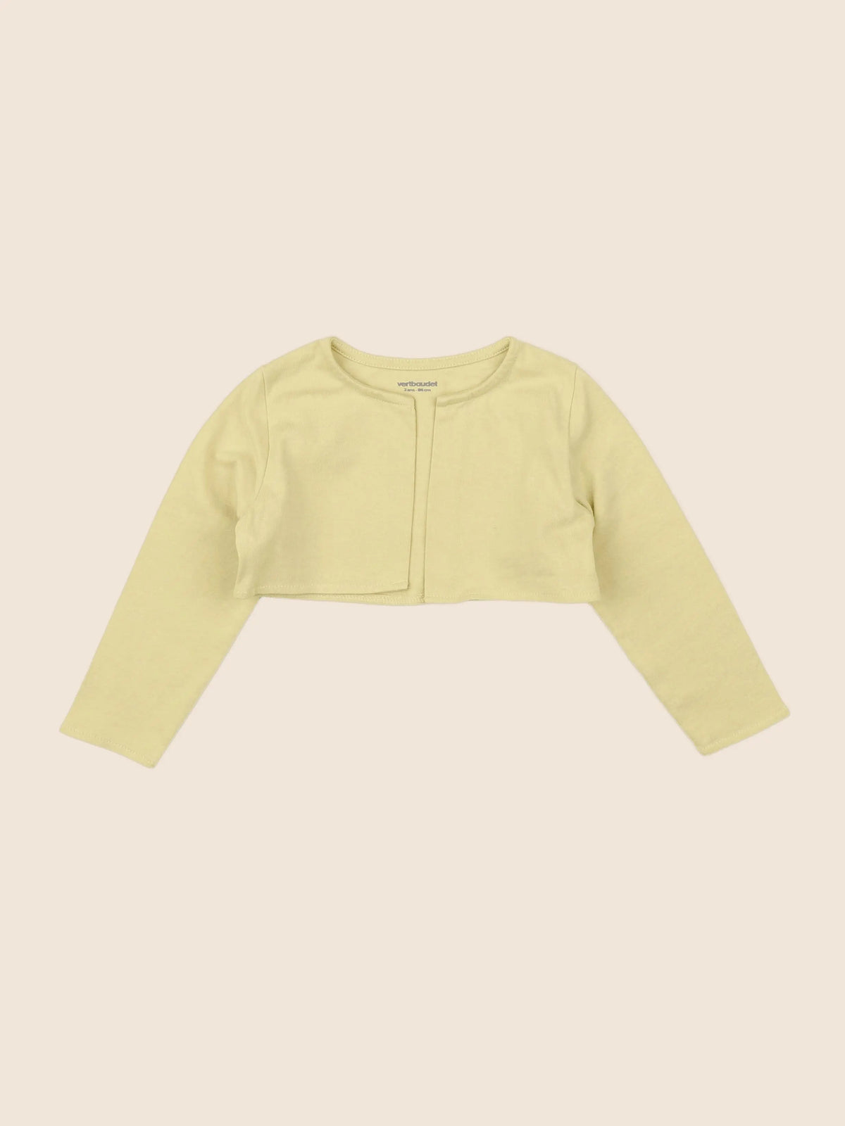 Vertbaudet - tee-shirt jaune - 2 ans