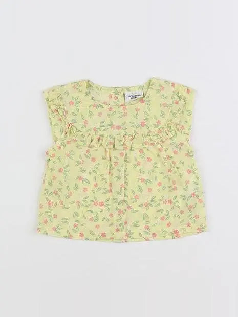 Tape à l'oeil - blouse jaune - 3 mois