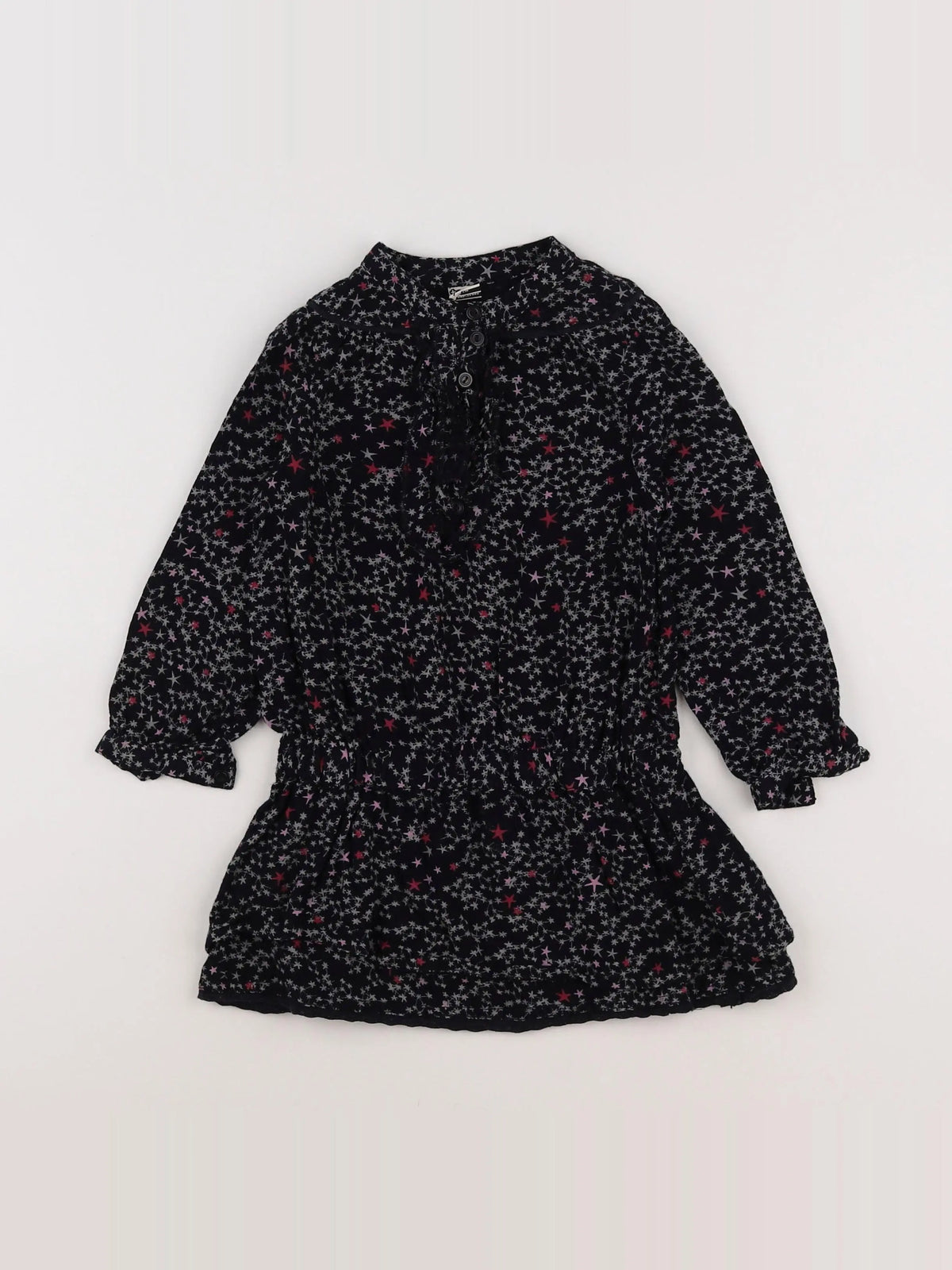 Tape à l'oeil - robe noir, rose - 3 ans