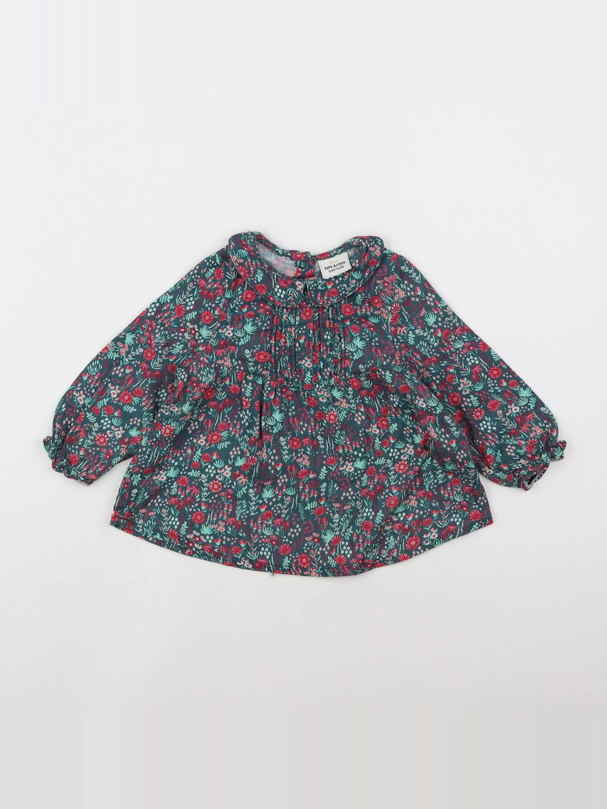 Tape à l'oeil - blouse multicolore - 12 mois