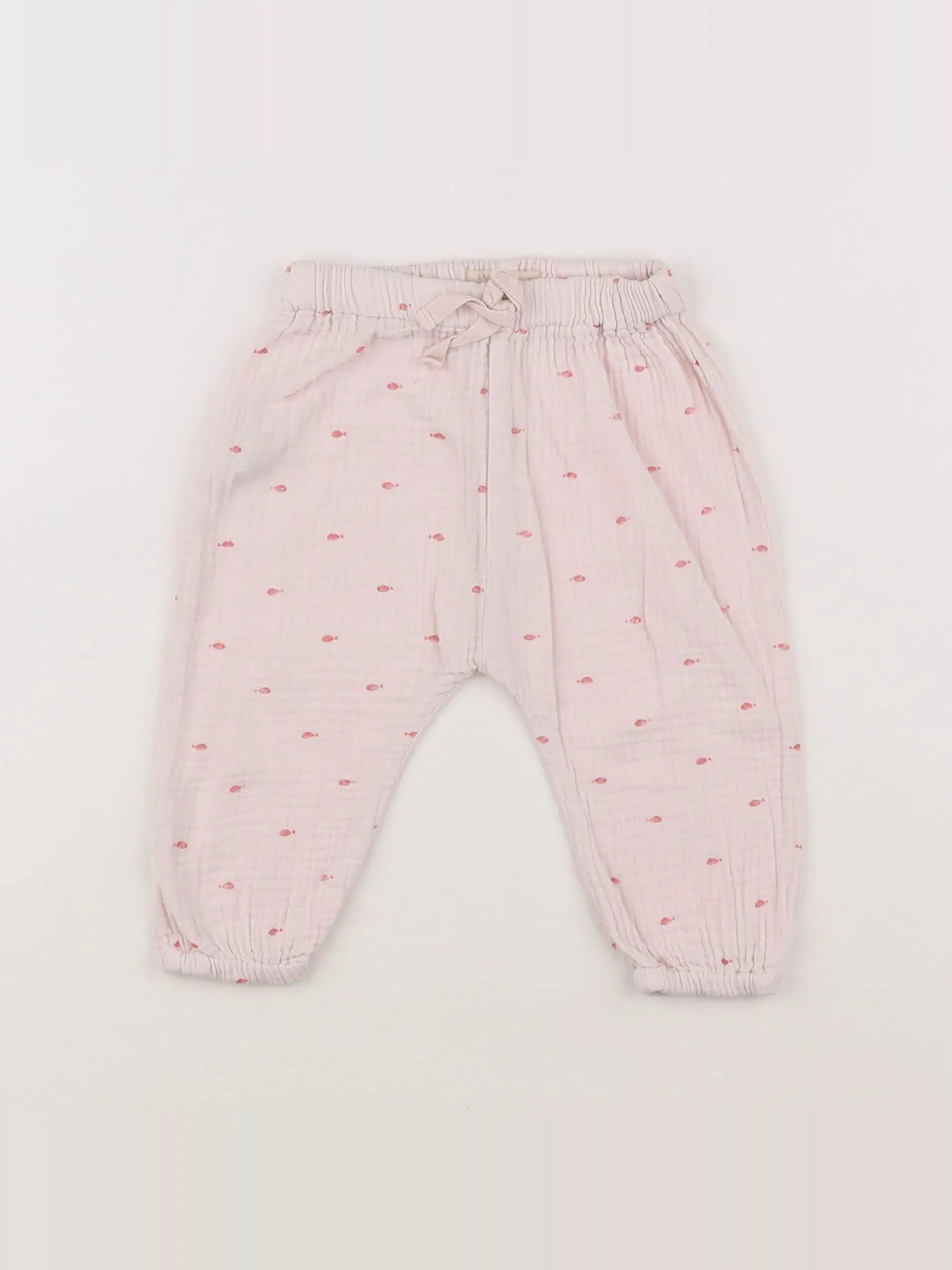 Mango - pantalon rose - 6 mois