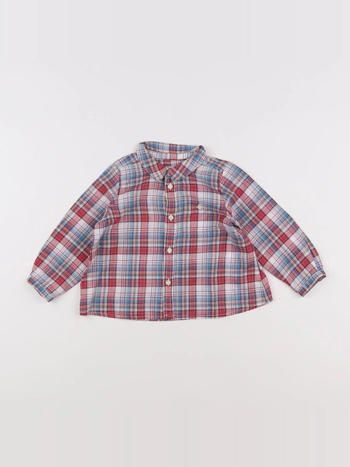 Bonpoint - chemise multicolore - 18 mois