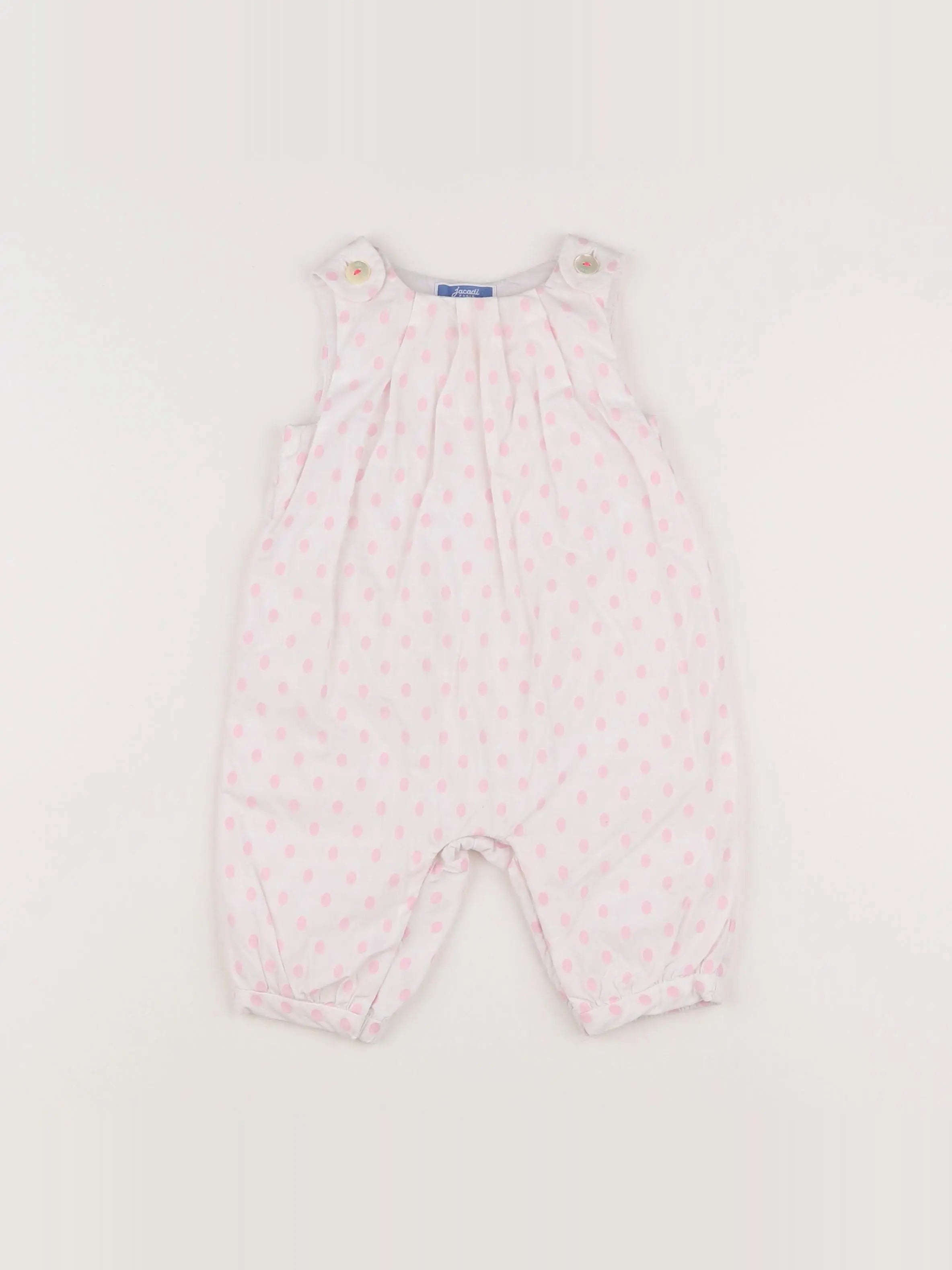 Jacadi - combinaison rose - 6 mois