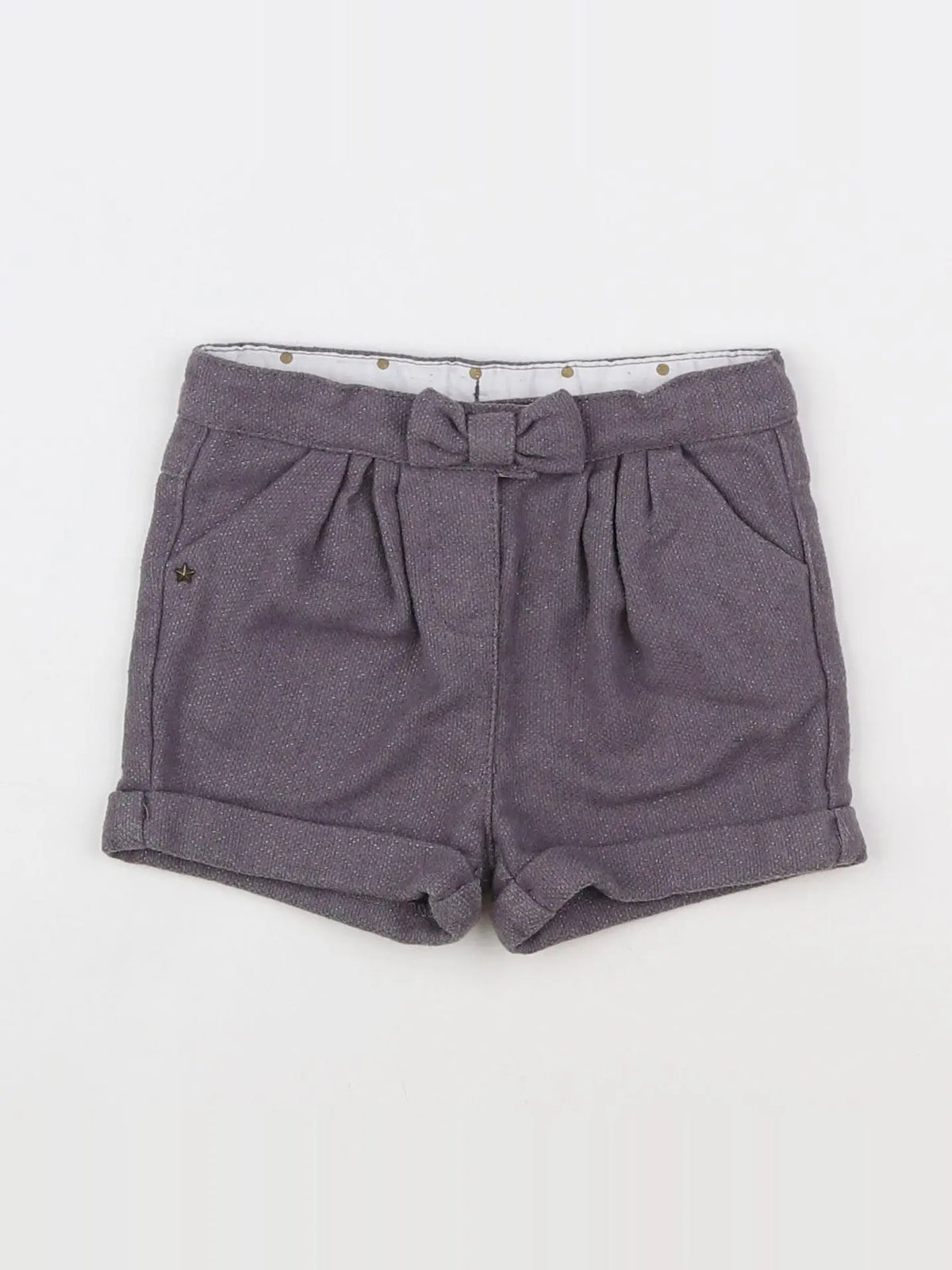 Tape à l'oeil - short gris - 12 mois