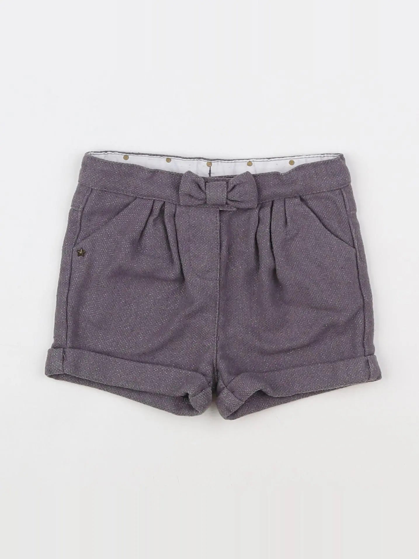 Tape à l'oeil - short gris - 12 mois
