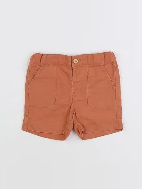 Vertbaudet - short marron - 6 mois