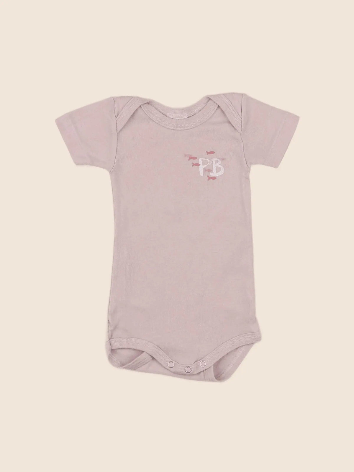 Petit Bateau - body rose - 3 mois