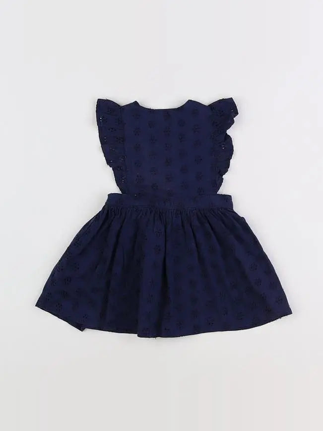 Cyrillus - robe bleu - 12 mois