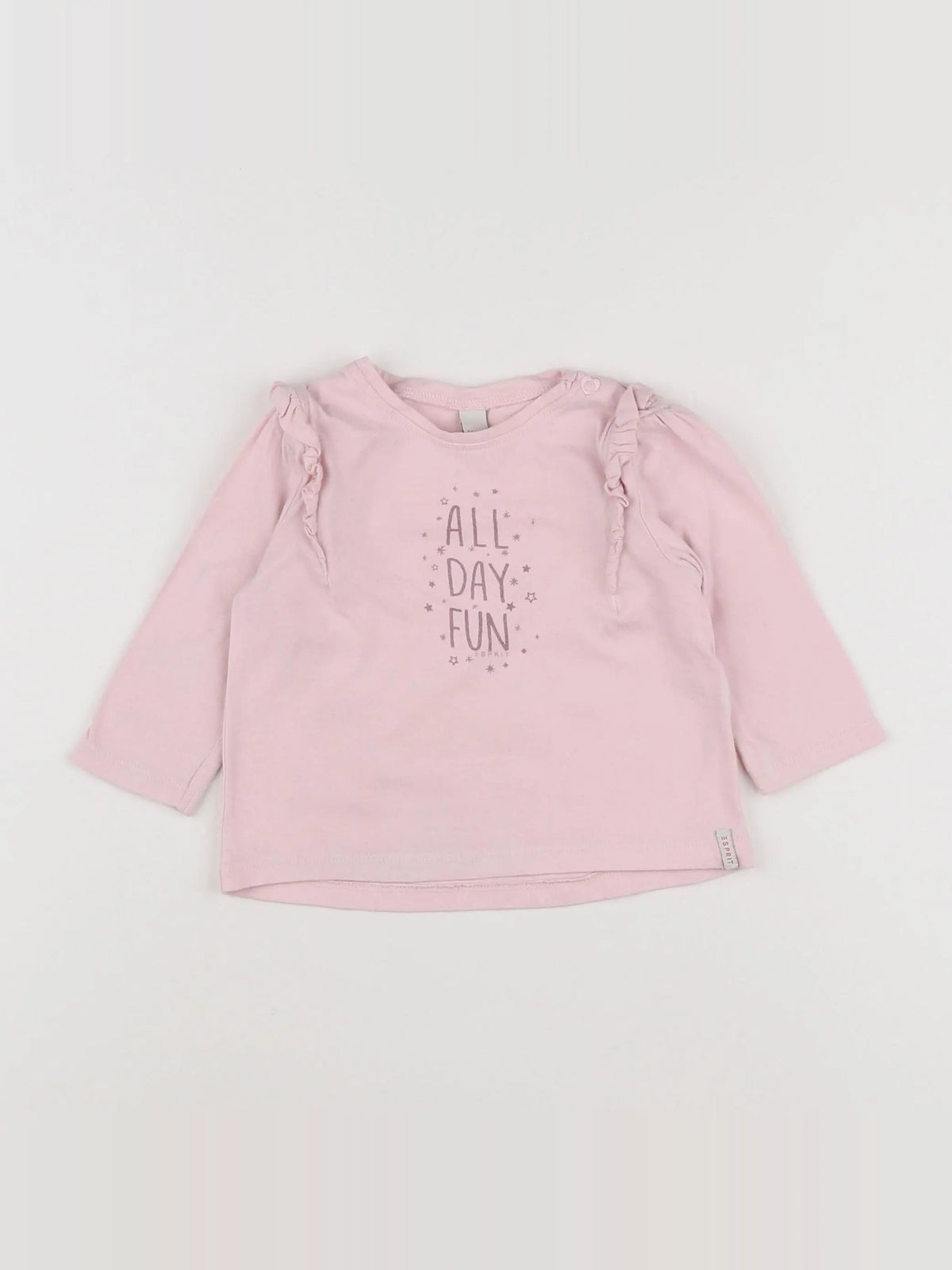 Esprit - sweat rose - 6 mois