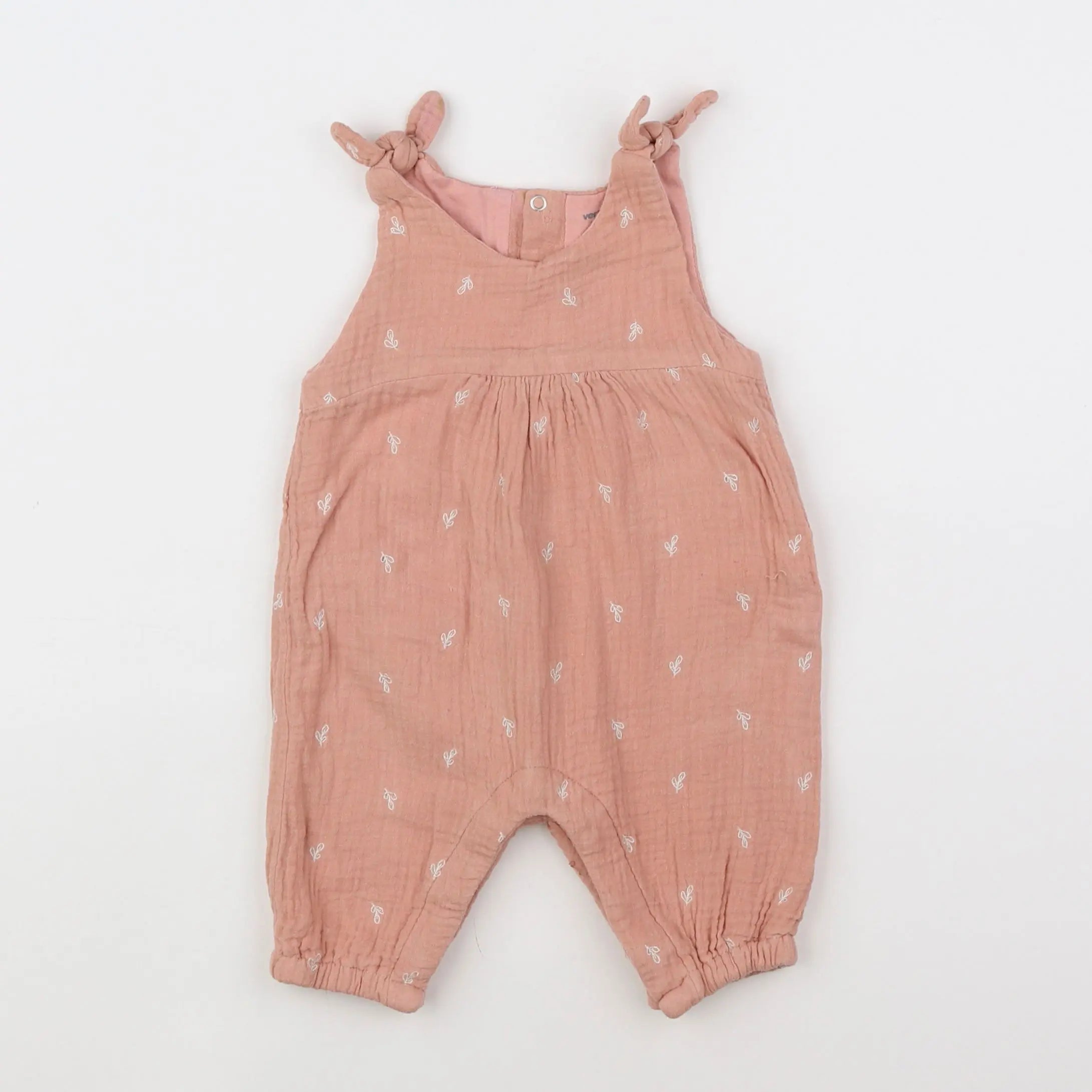 Vertbaudet - combinaison rose - 3 mois