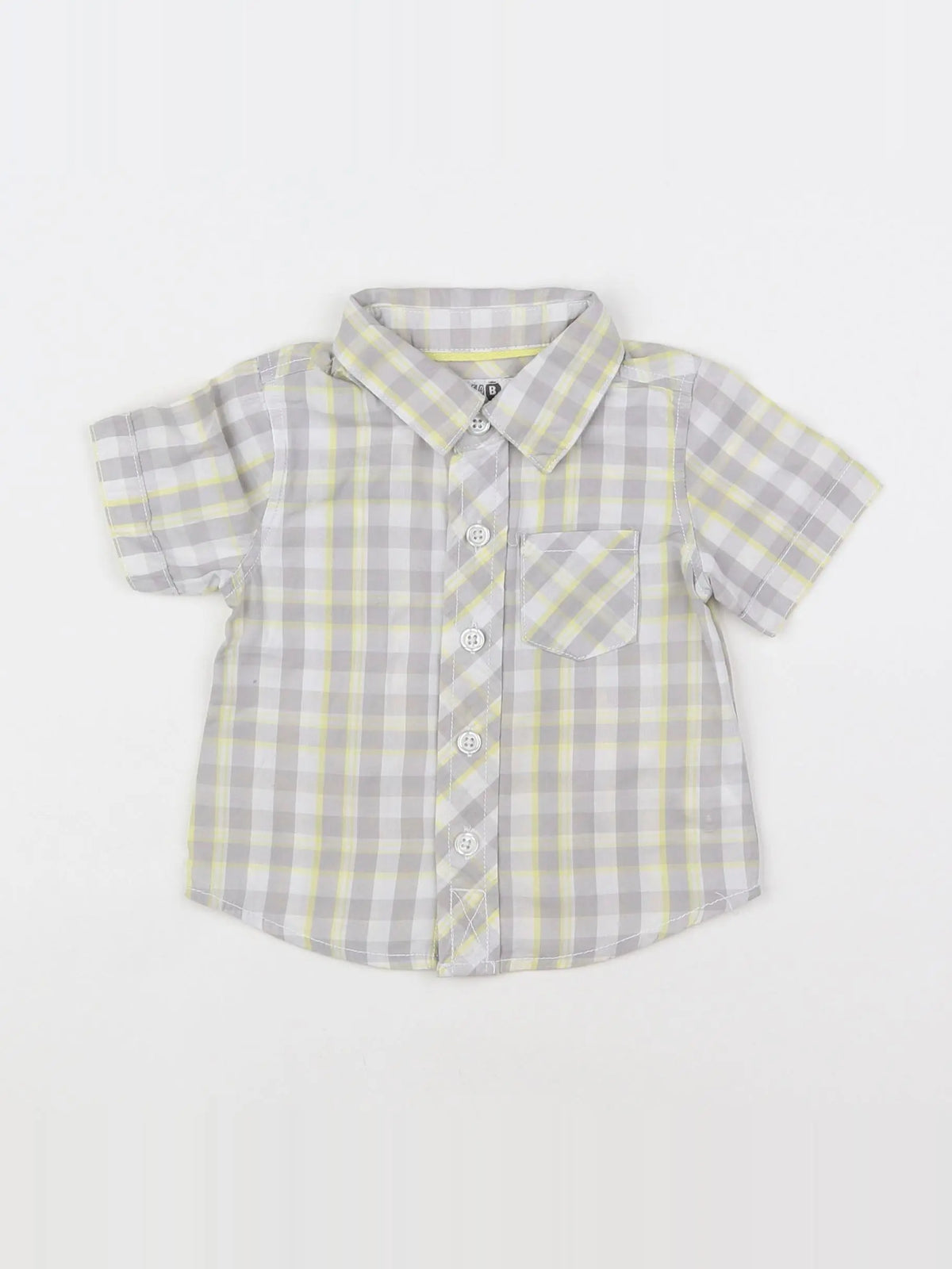 Tape à l'oeil - chemise jaune - 12 mois