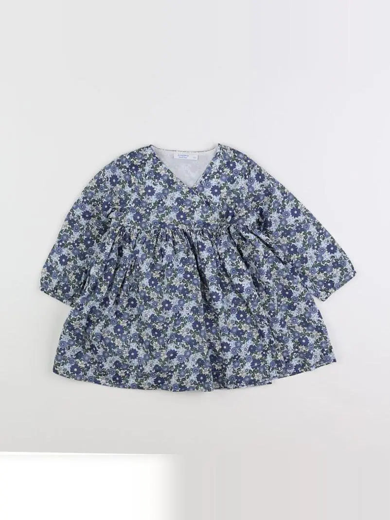 Boutchou - robe bleu - 12 mois