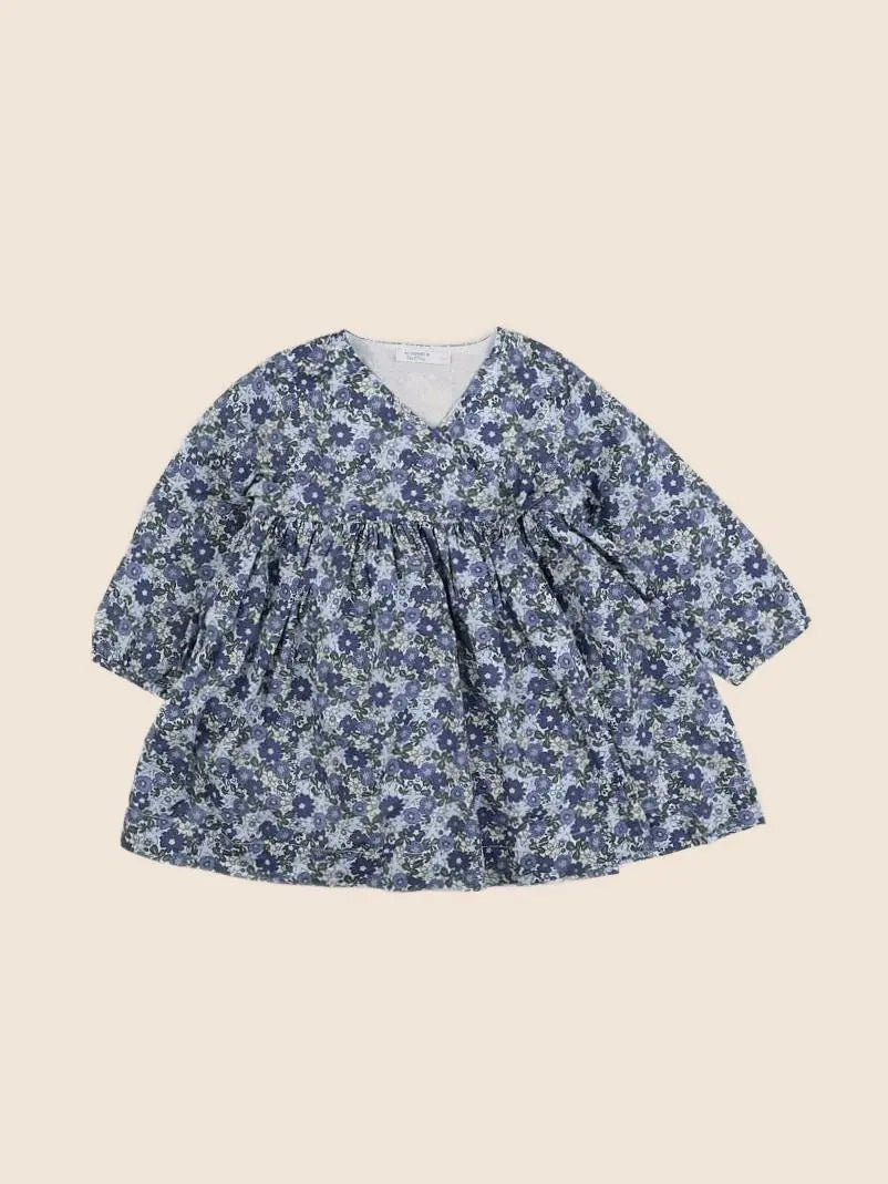 Boutchou - robe bleu - 12 mois