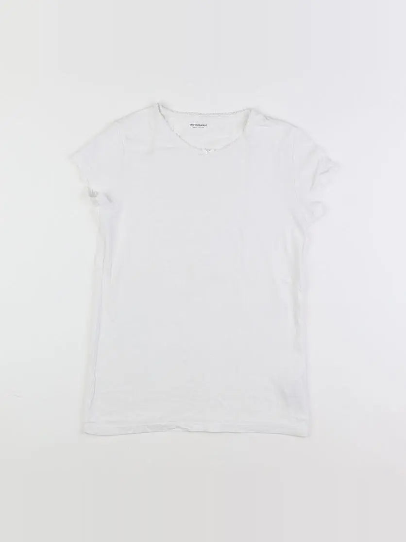 Vertbaudet - maillot de corps blanc - 12 ans